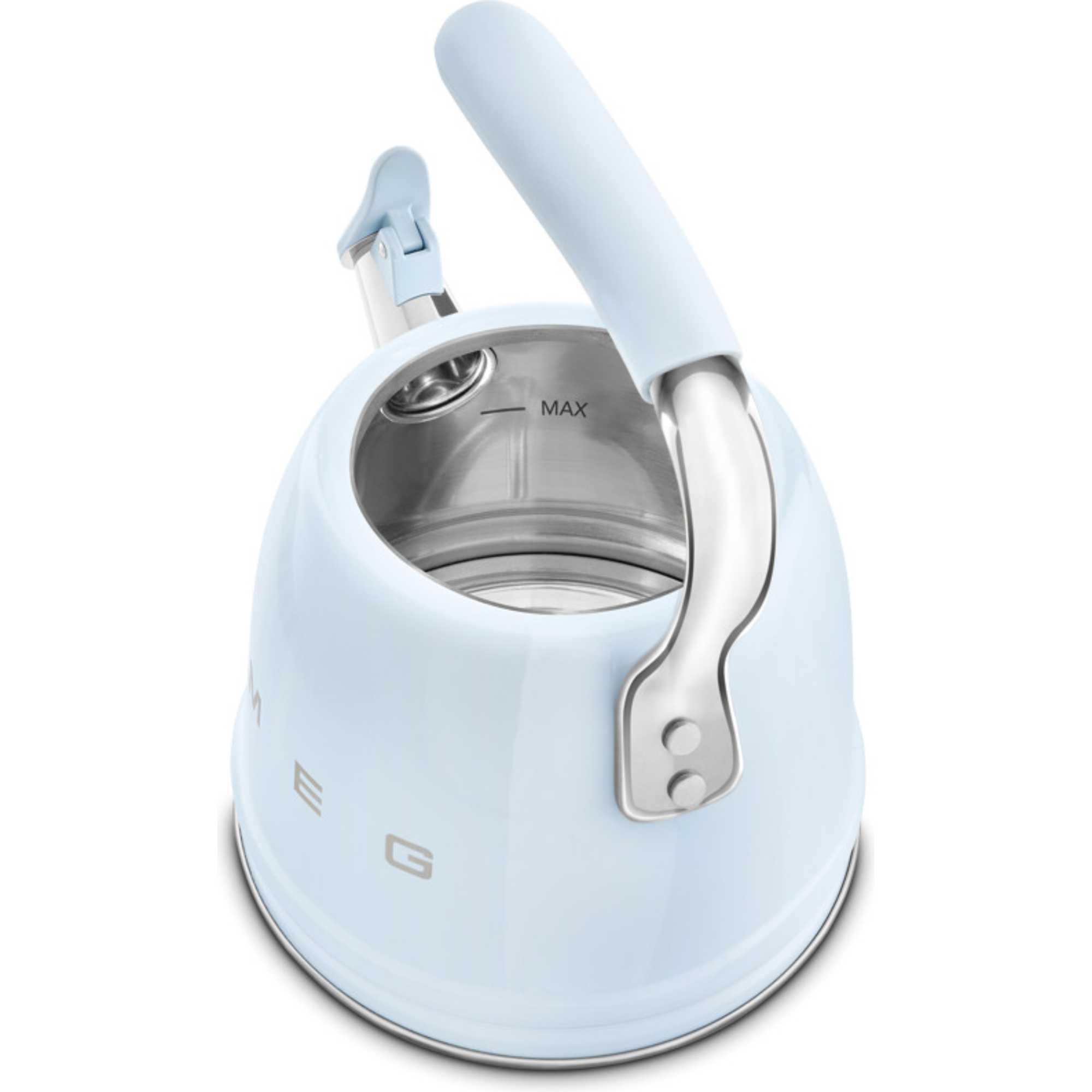 WKF01PB 2.3L 50s Style Whistling Kettle - Pastel Blue