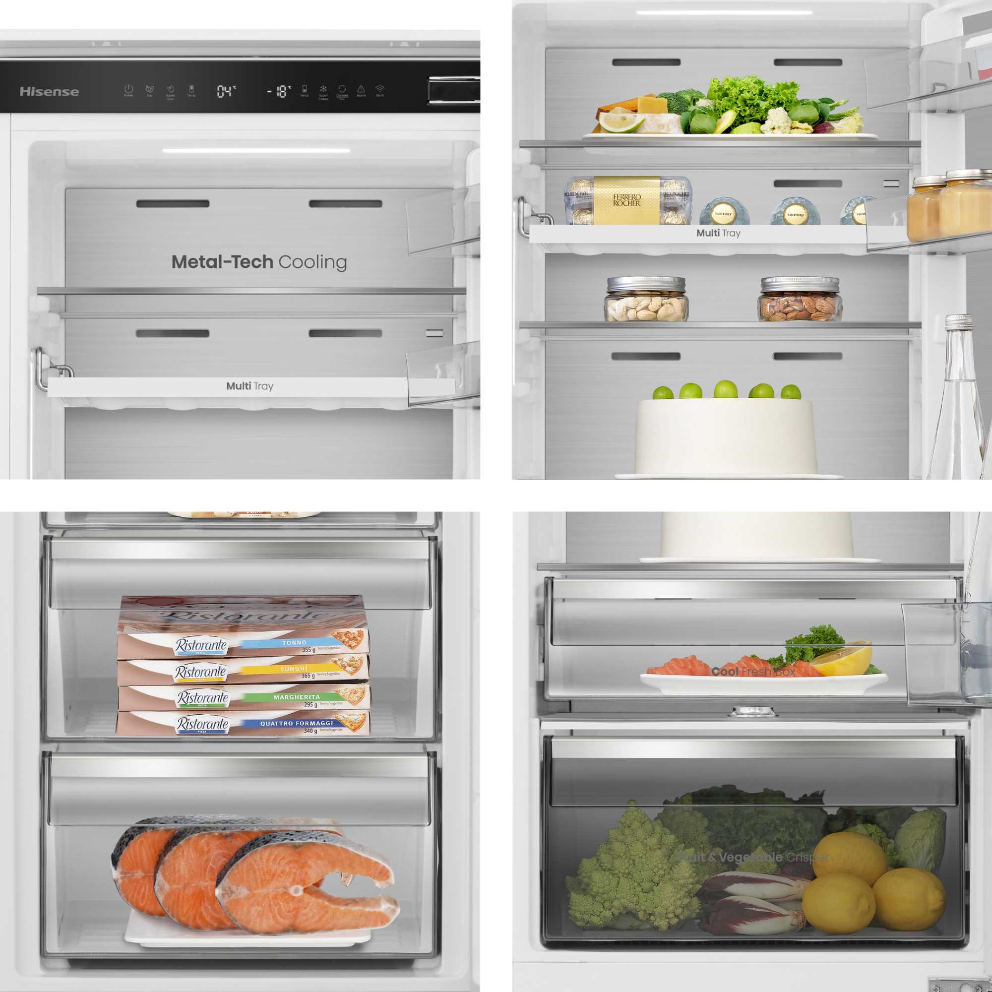 Built-In Fridge Freezer 60/40 Total No Frost - RB5B250SSWC1