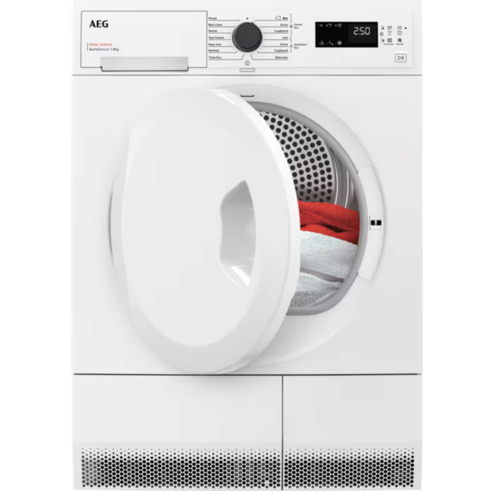 TXC508B2B 5000 Series 8kg Condenser Tumble Dryer - White