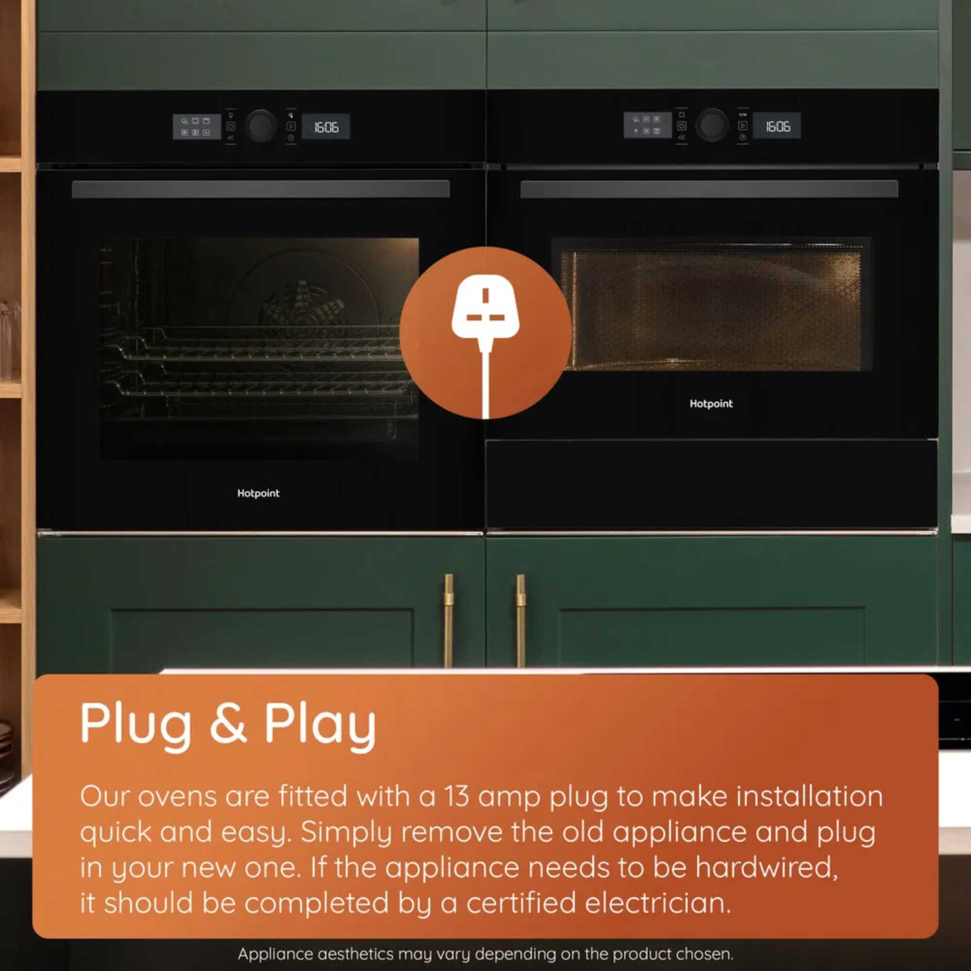 HOI68PT1SXUK Class 6 Built-In Electric Single Oven - Stainless Steel