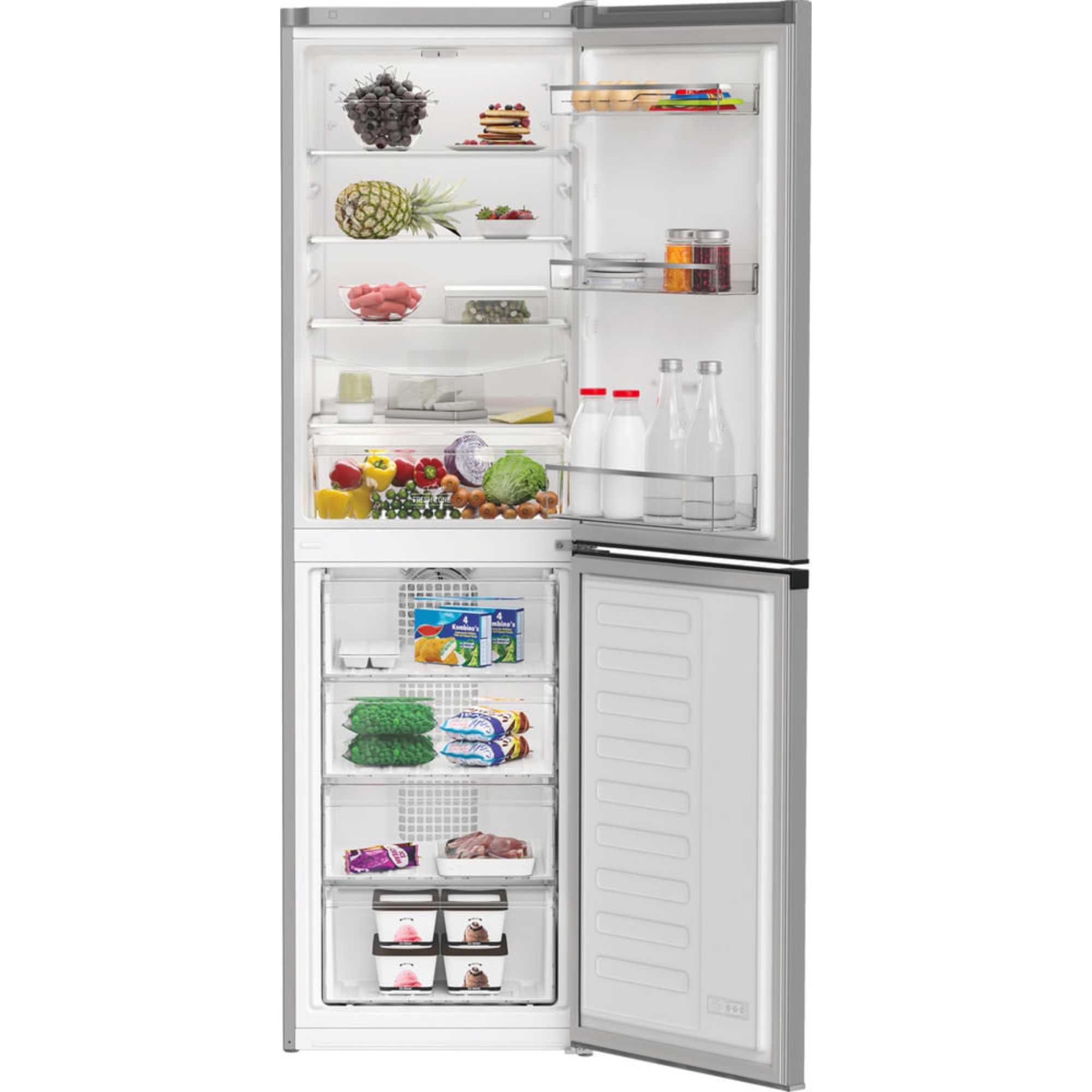 HPKH 1261 S4UK 270l 50/50 No Frost Fridge Freezer - Silver