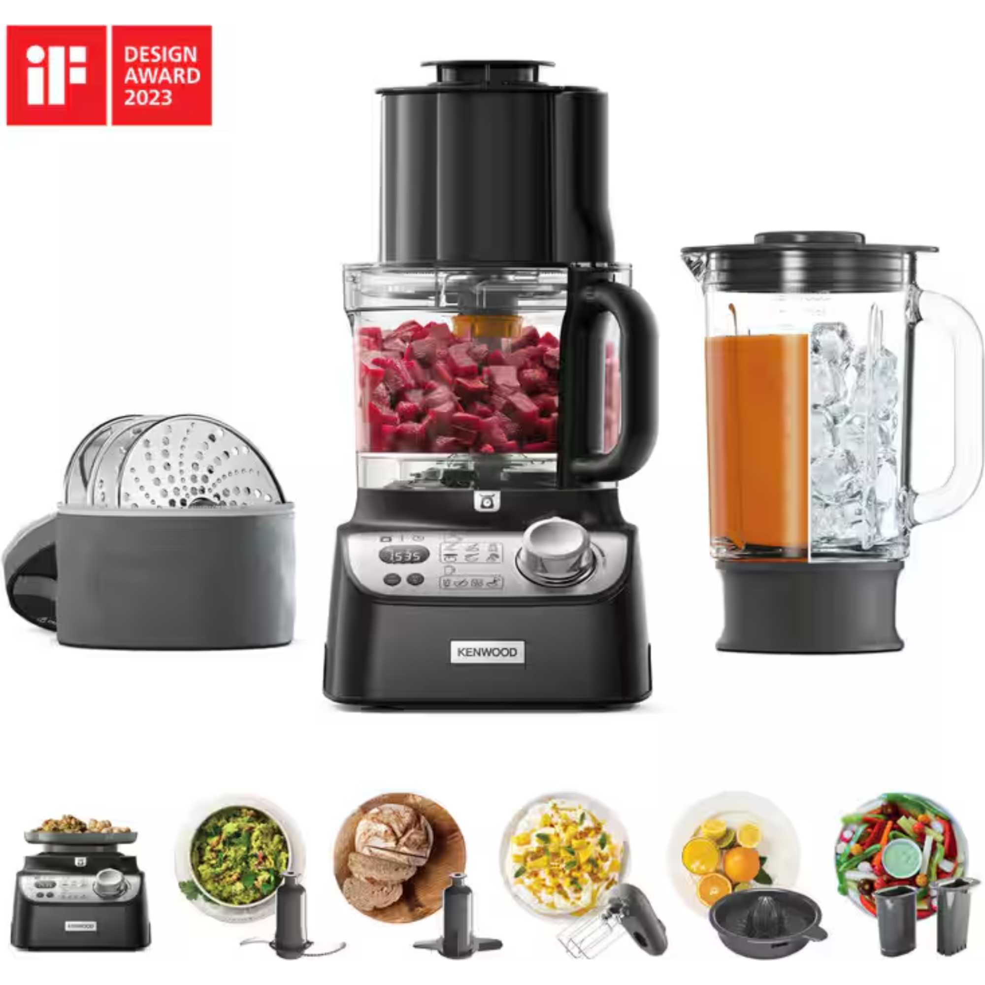 Autograph MultiPro XL Weigh+ Food Processor - Black