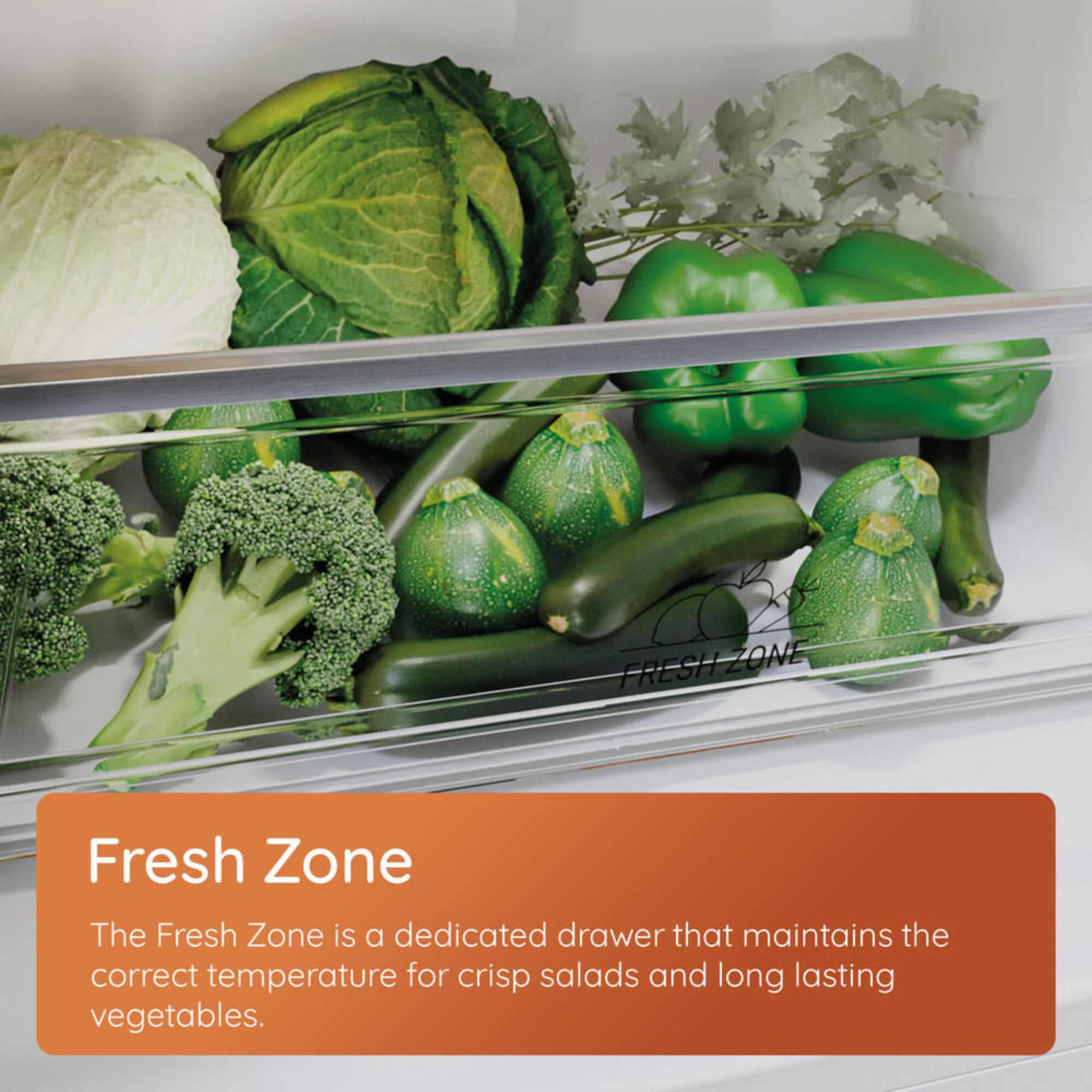 H55R1 112W UK 128l Low Frost Undercounter Larder Fridge - White