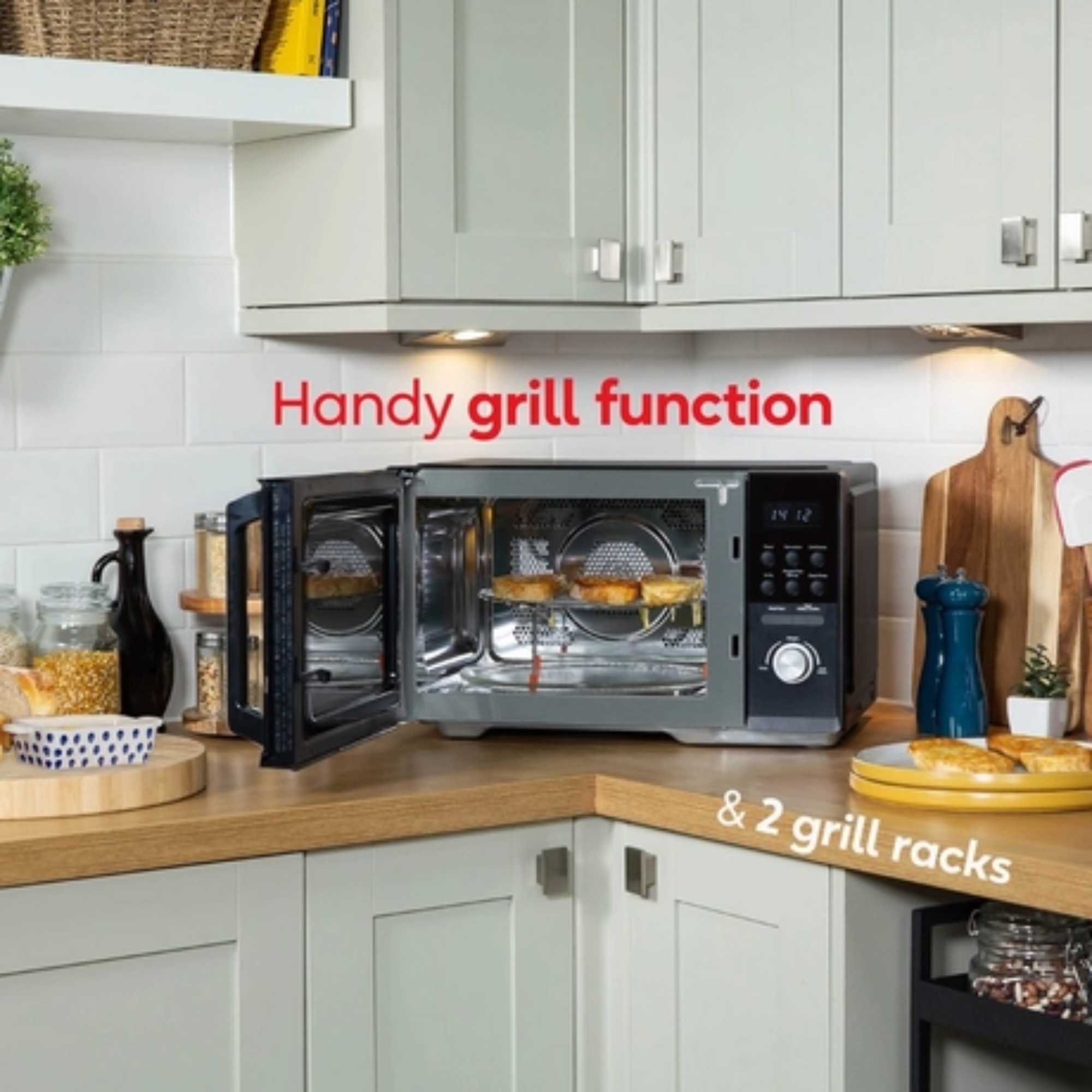 RHMAF2508B 25 Litres Combination Air Fryer Microwave 4in1 - Black