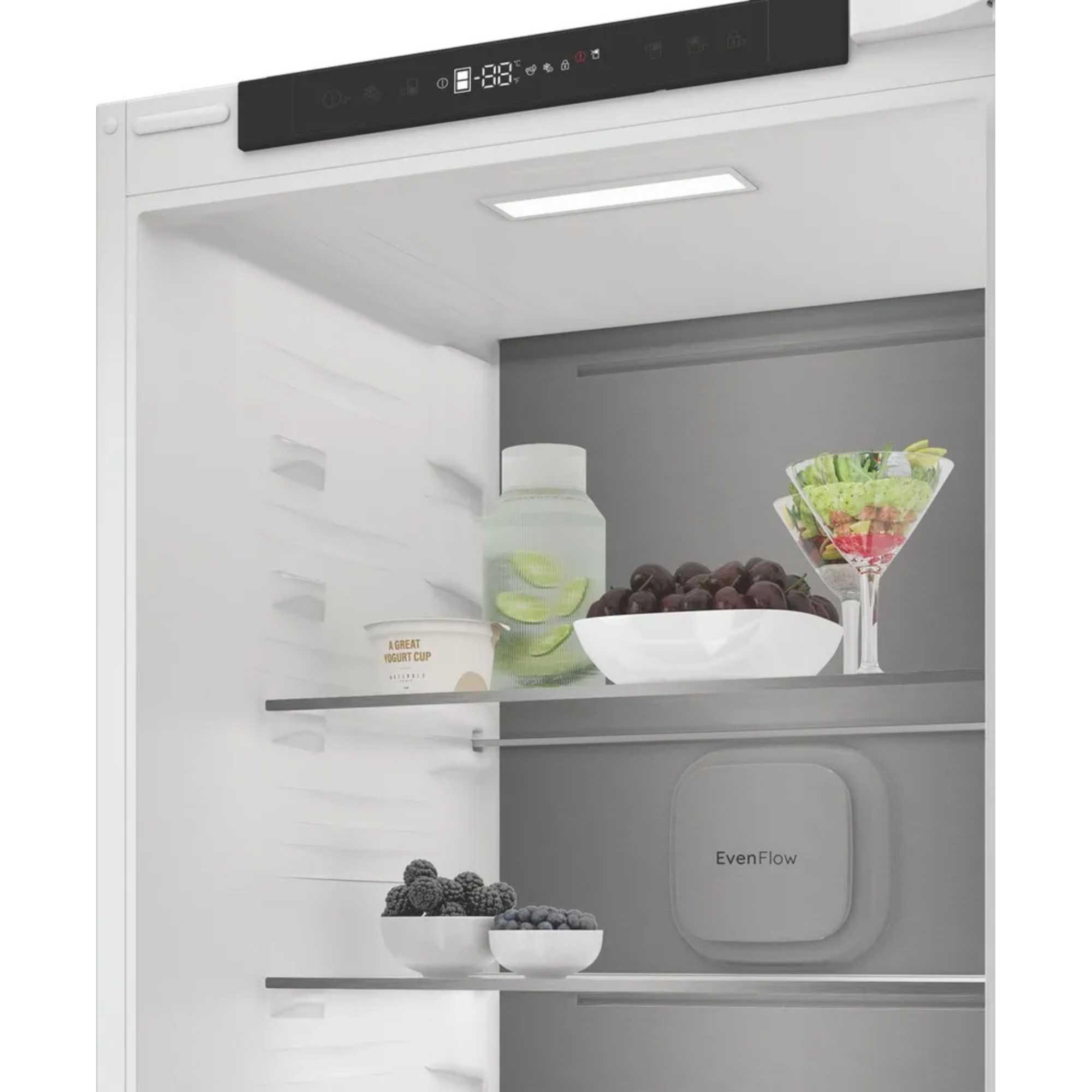 VitalCare HPK2 5322 B4UK Fridge Freezer - Black