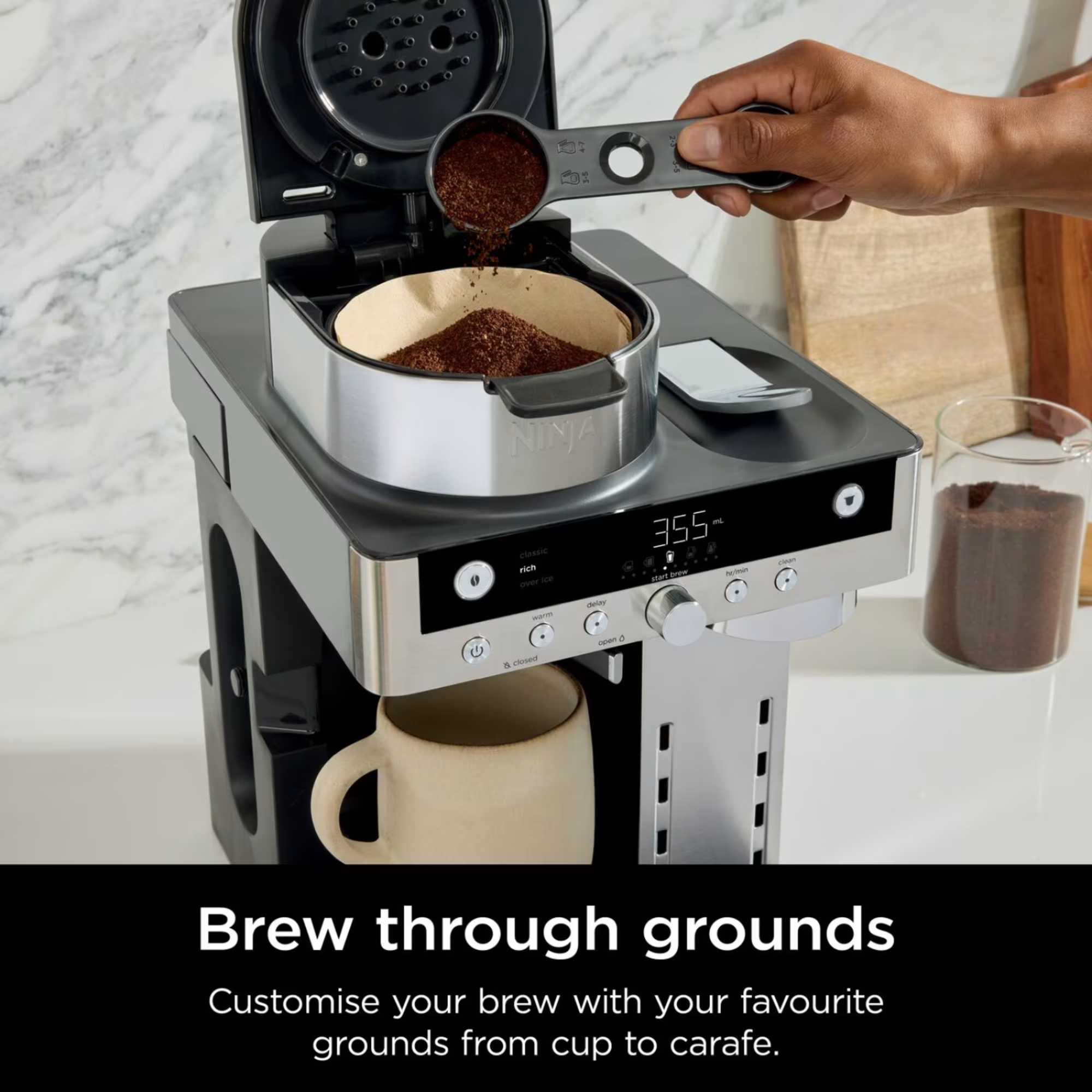 CFN802UK Prestige DualBrew System Coffee Machine - Black