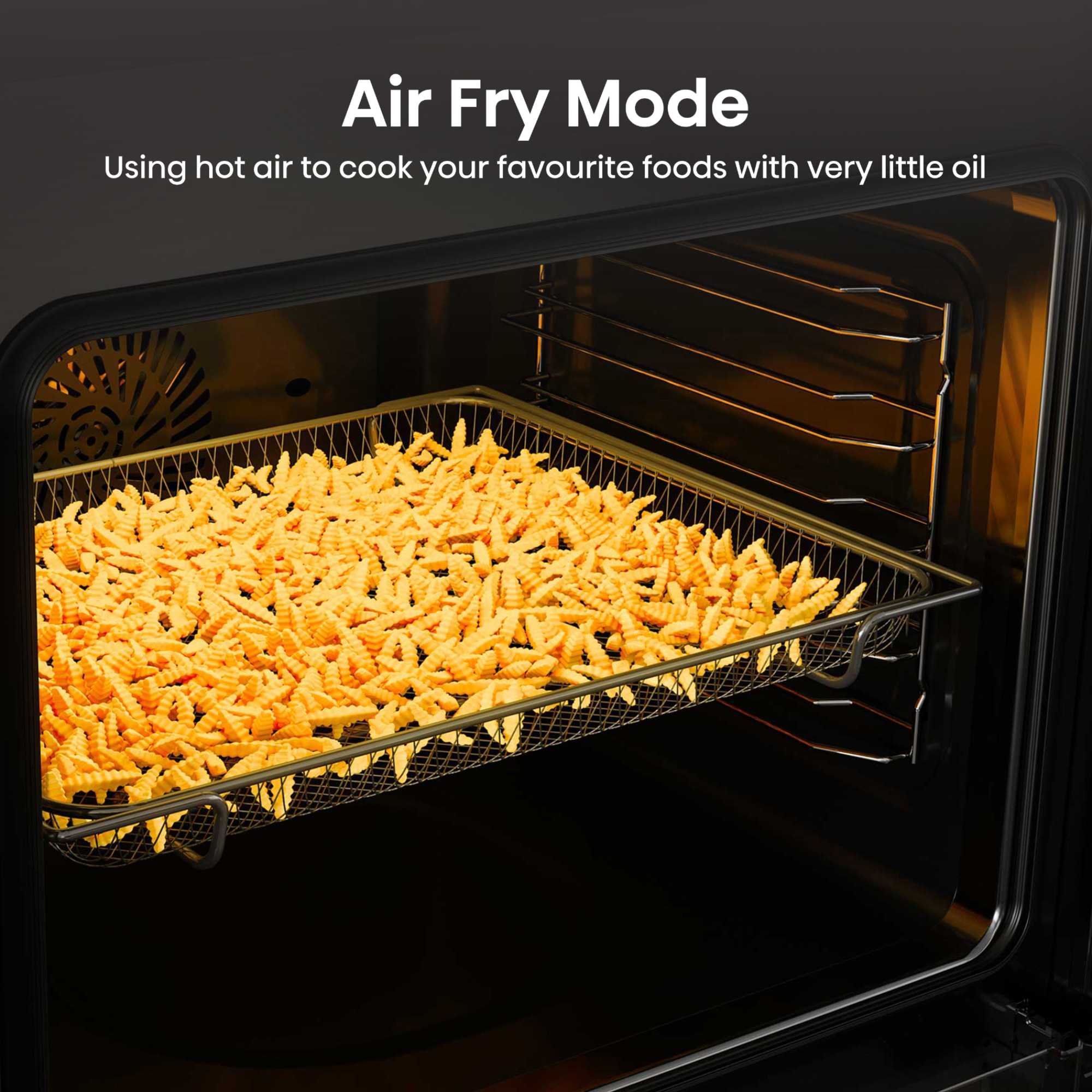 Hi6 BID914221CX Electric Built-in Double Oven - Stainless Steel