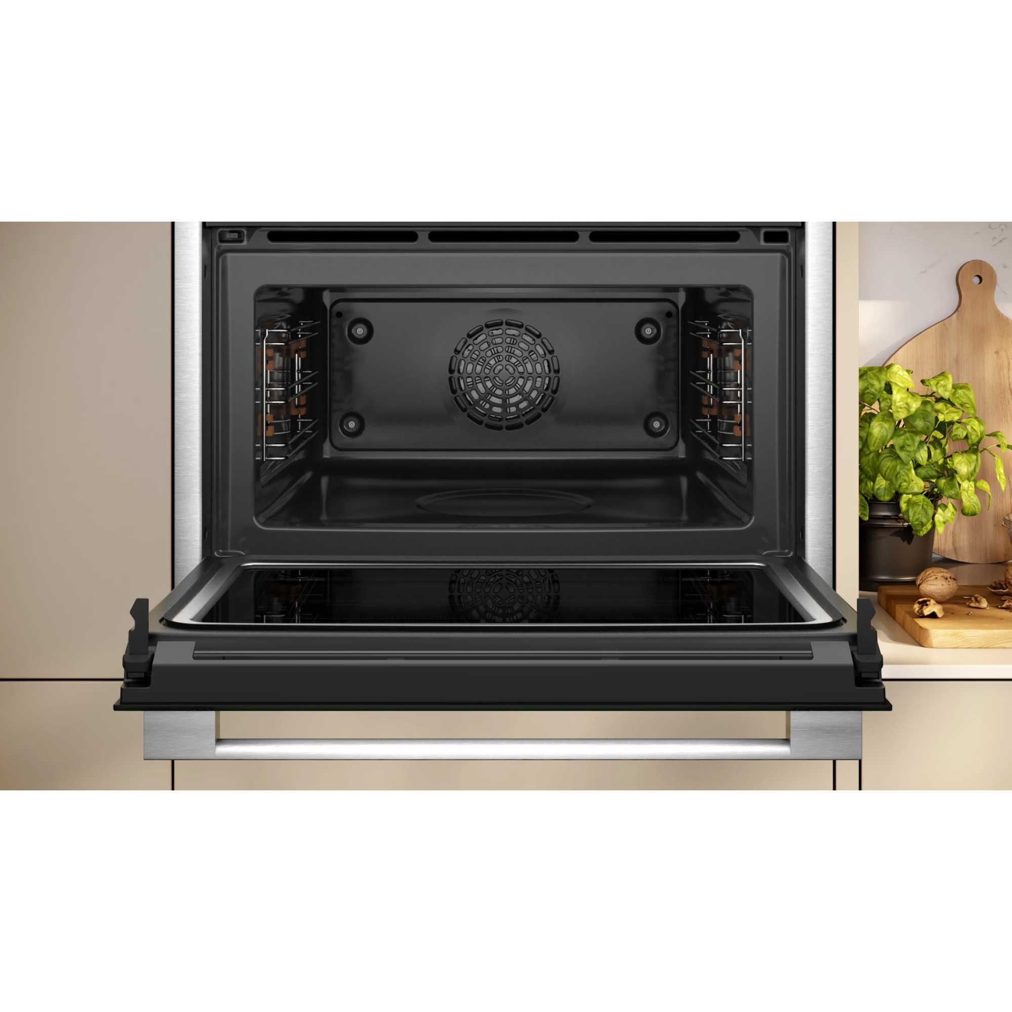 N 70 C24MR21N0B Built-In Compact Smart Single Oven with Microwave Function - Stainless Steel
