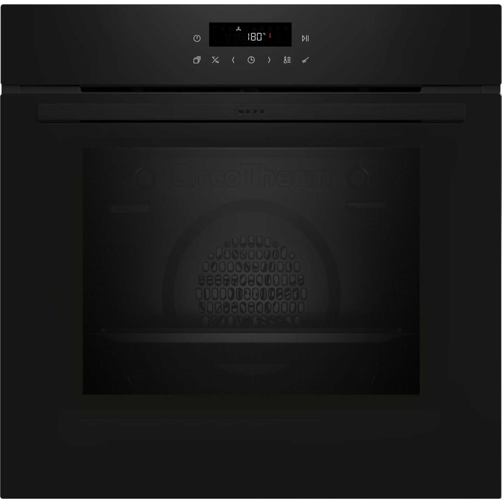 N 30 B2CCJ7AK0B Built-In Single Oven - Black