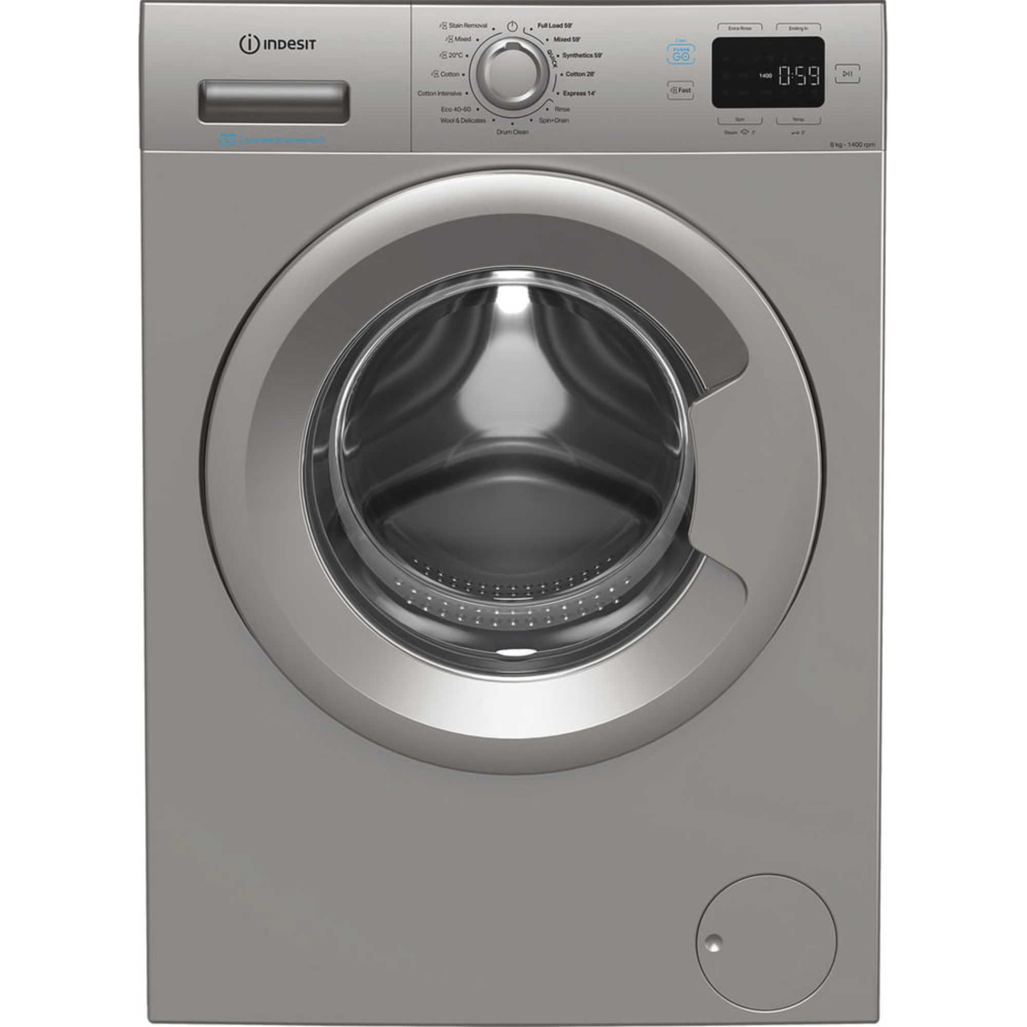 Push&Go 8kg 1400rpm Washing Machine - IP 846S PUSH&GO UK