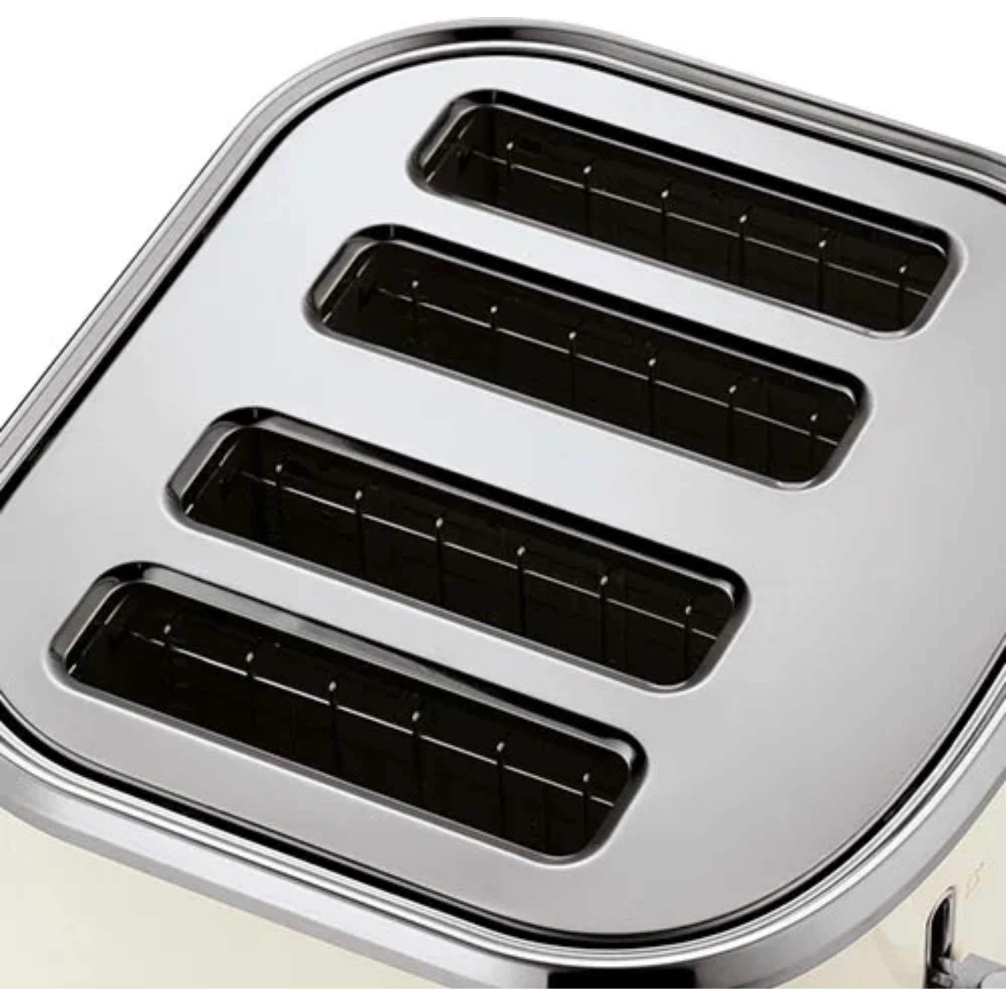 26291 Stylevia 4 Slice Toaster - Cream