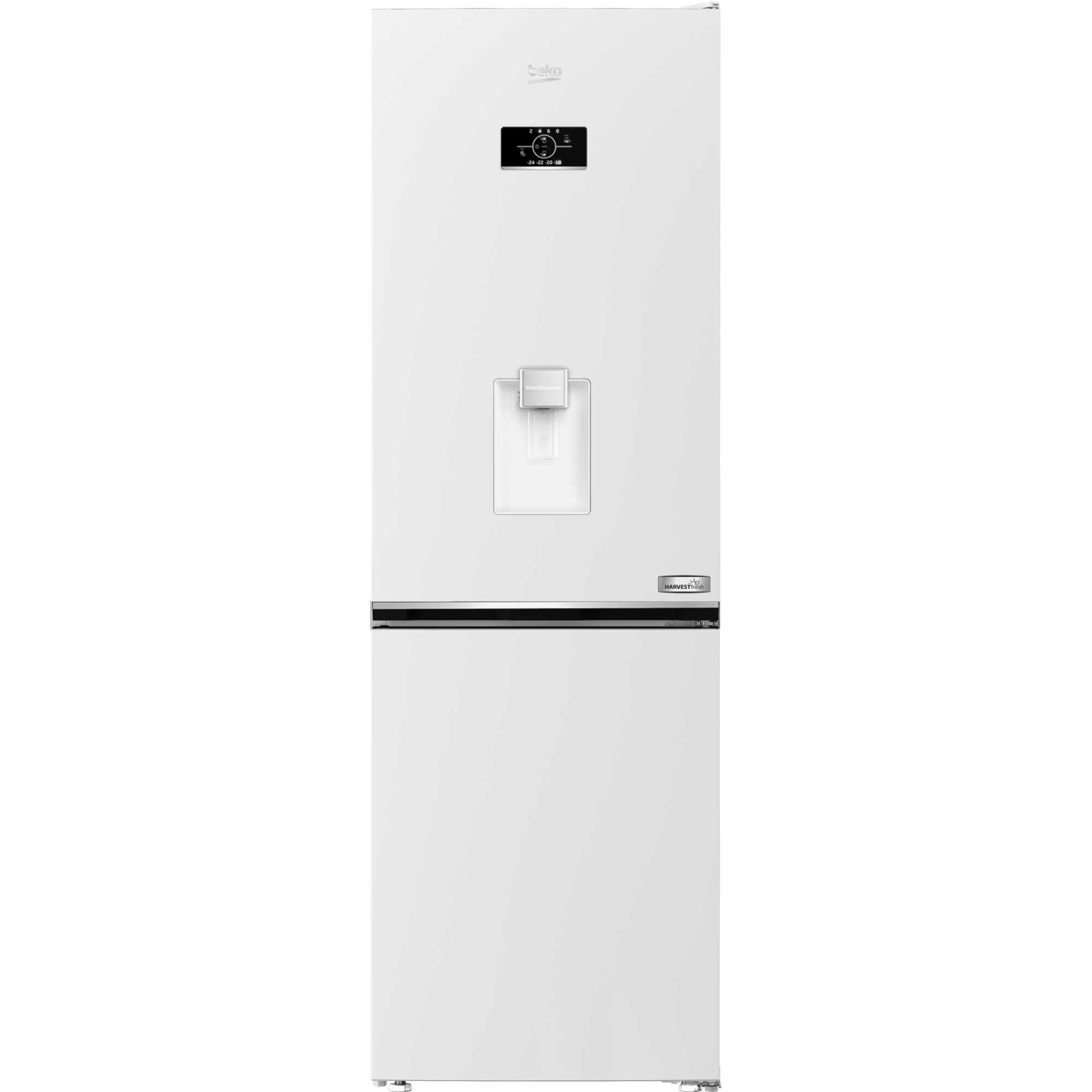 CNB3G4686DVW 316l AeroFlow Total No Frost Fridge Freezer - White
