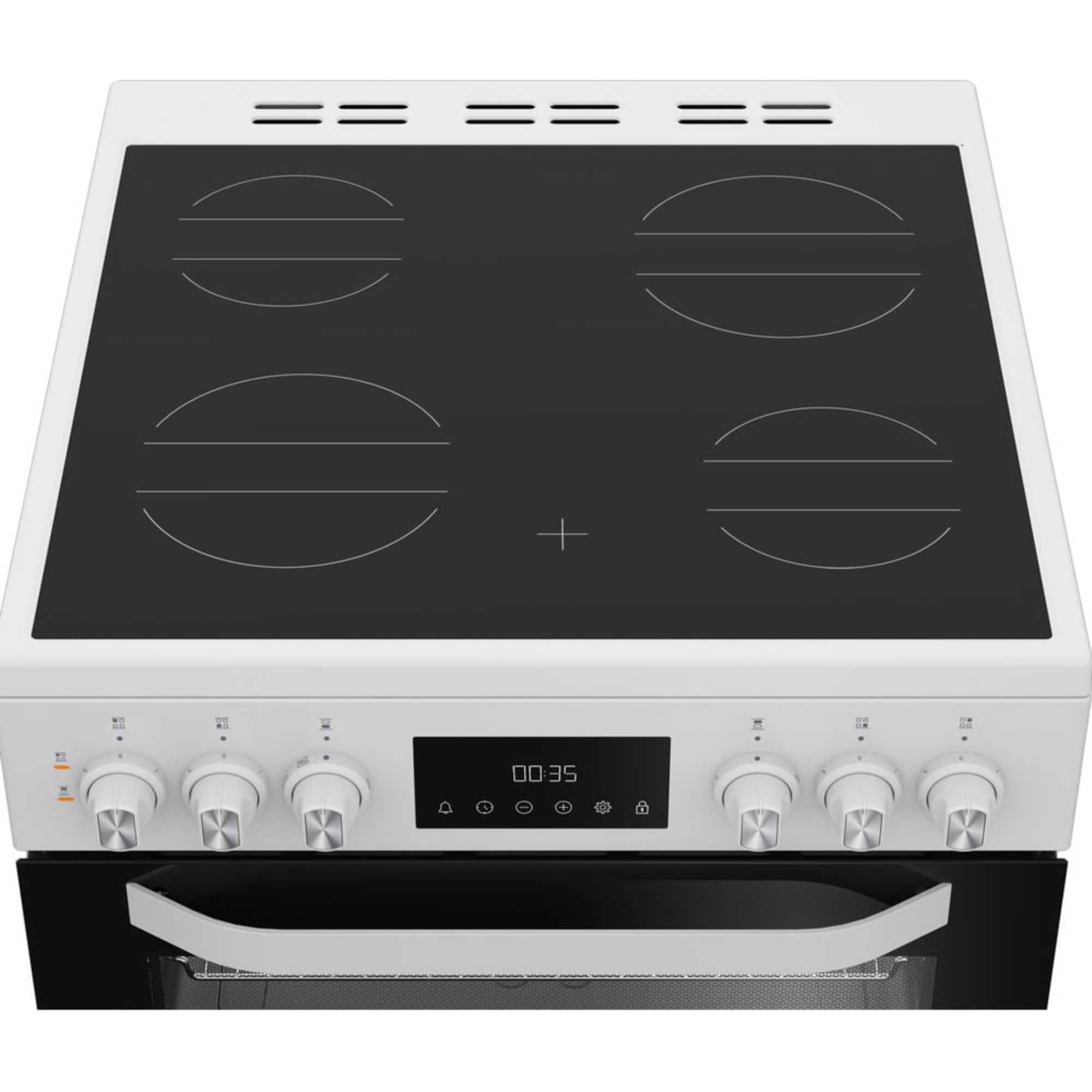 60cm Electric Double Oven Cooker - HDE6VDW