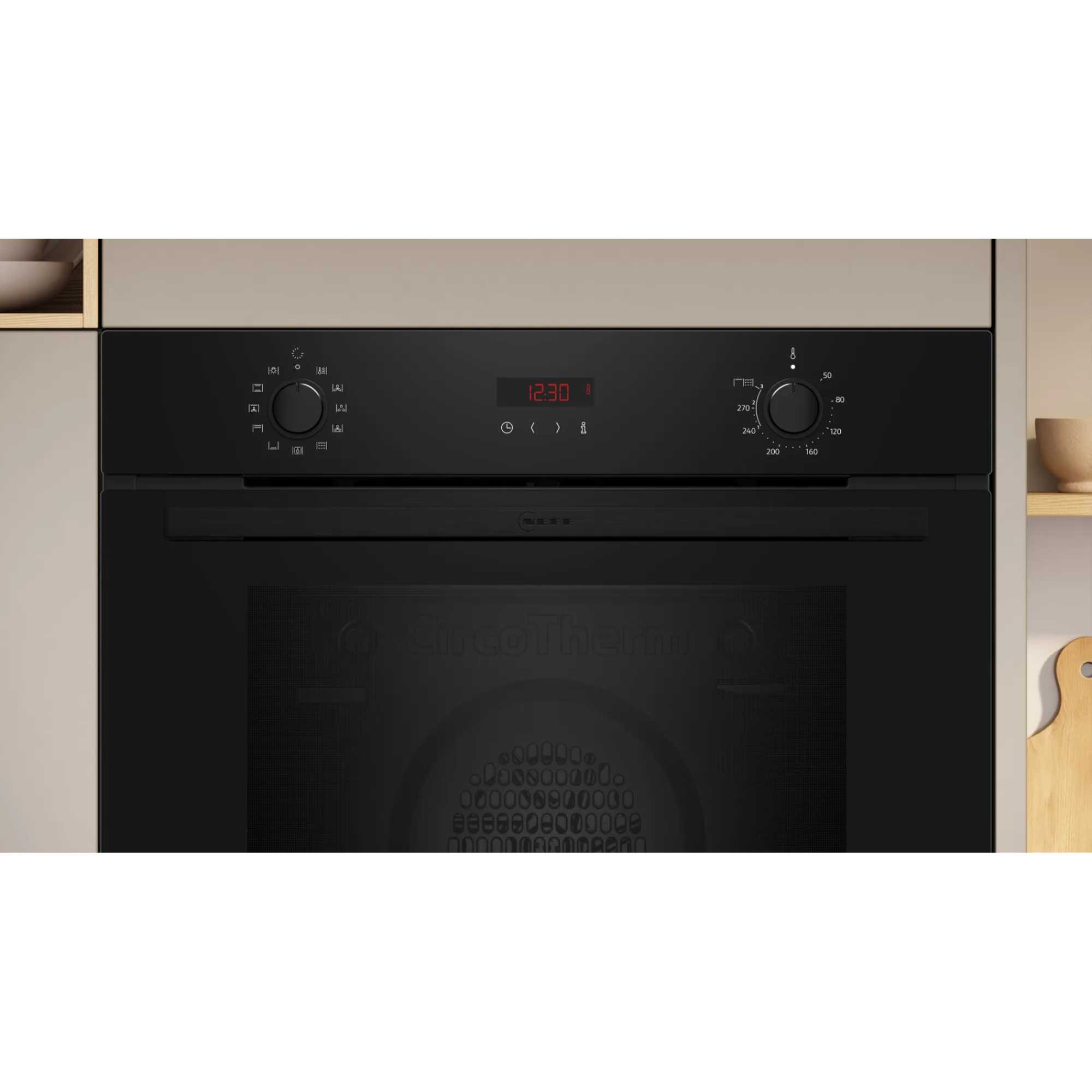 B2DCG7AK3B N 30 60cm Built-In Oven with CircoTherm - Black