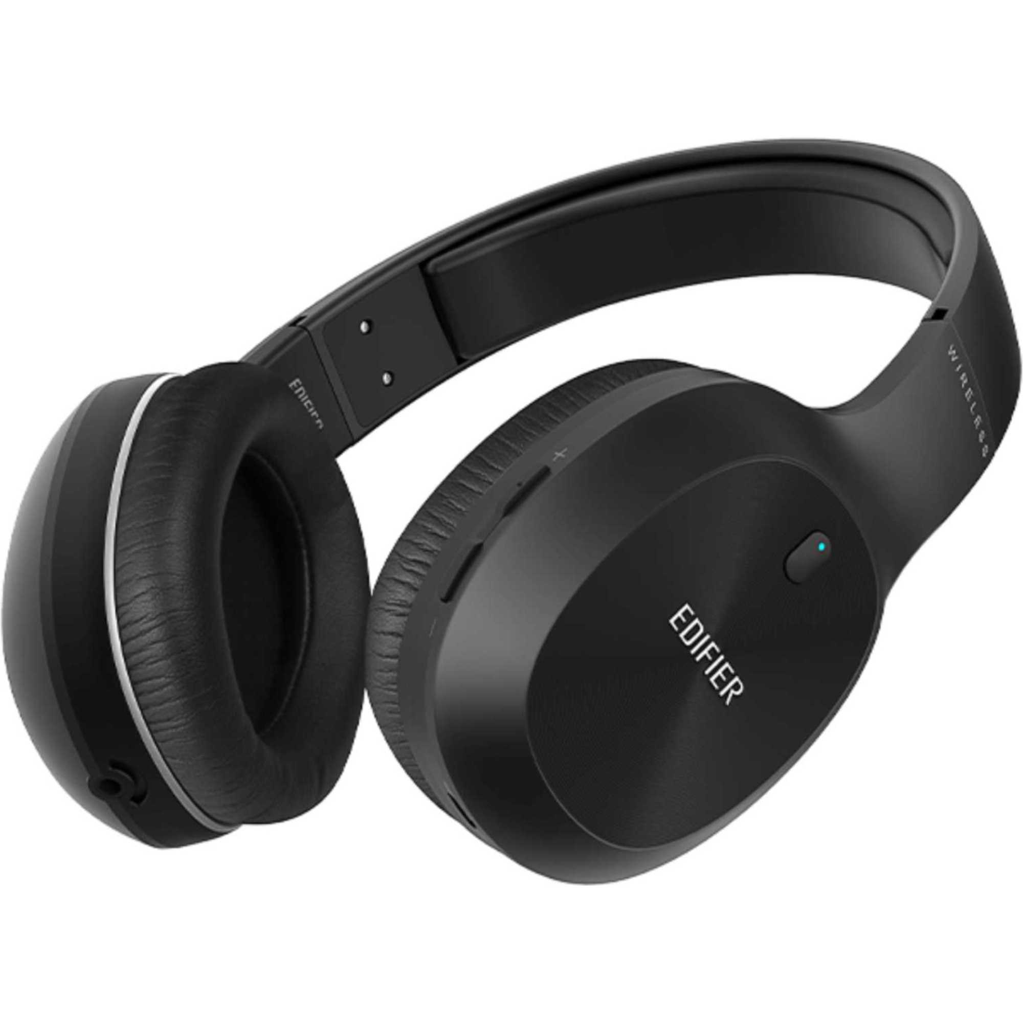 W800BT-PLUS Noise Cancelling Over-Ear aptX Stereo Headphones - Black