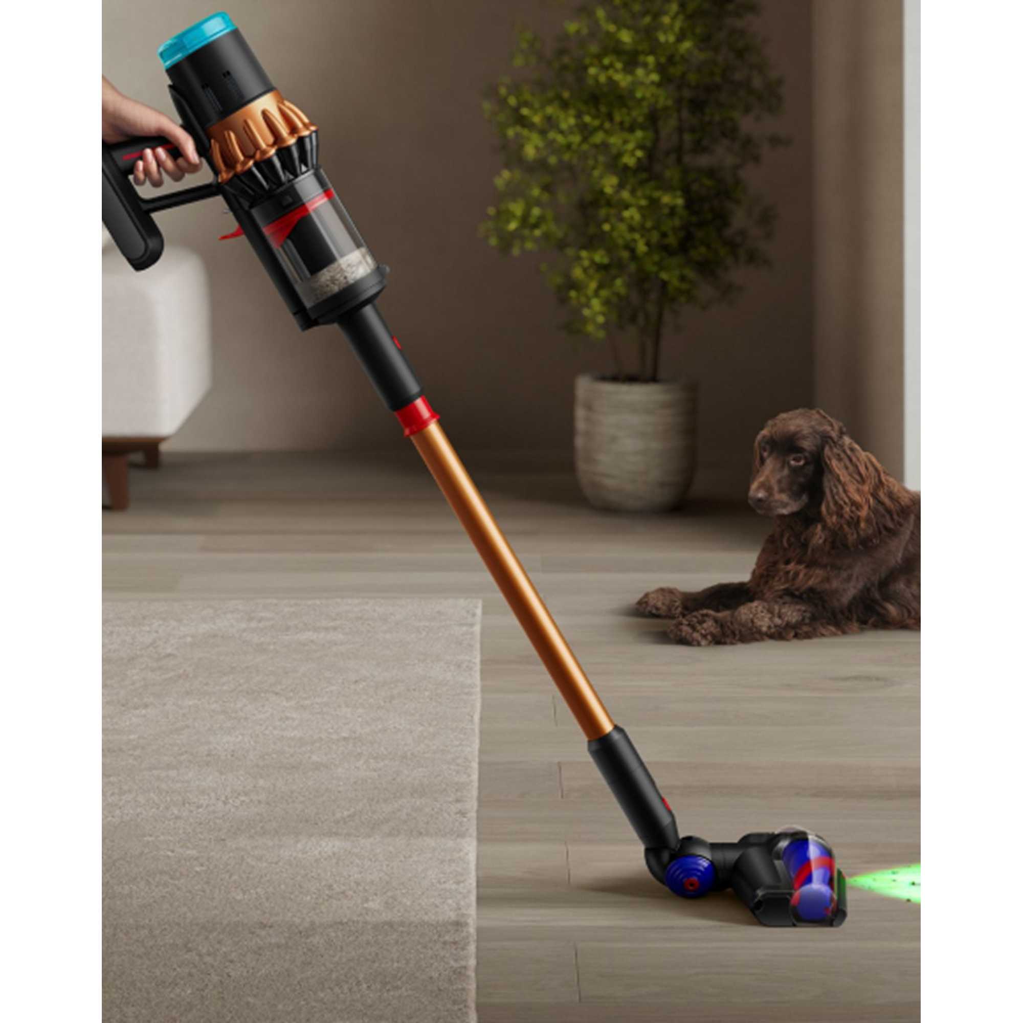 V16 Piston Animal Cordless Vacuum, Black/Copper