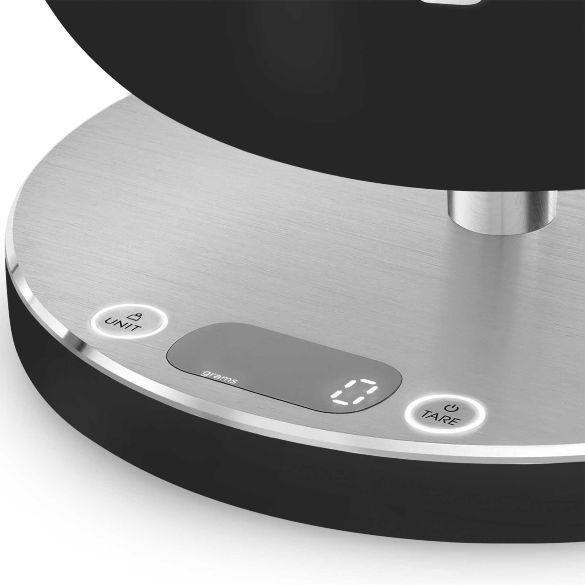 KSC01BLMWW Collezione Aesthetic Digital Kitchen Scale - Matt Black