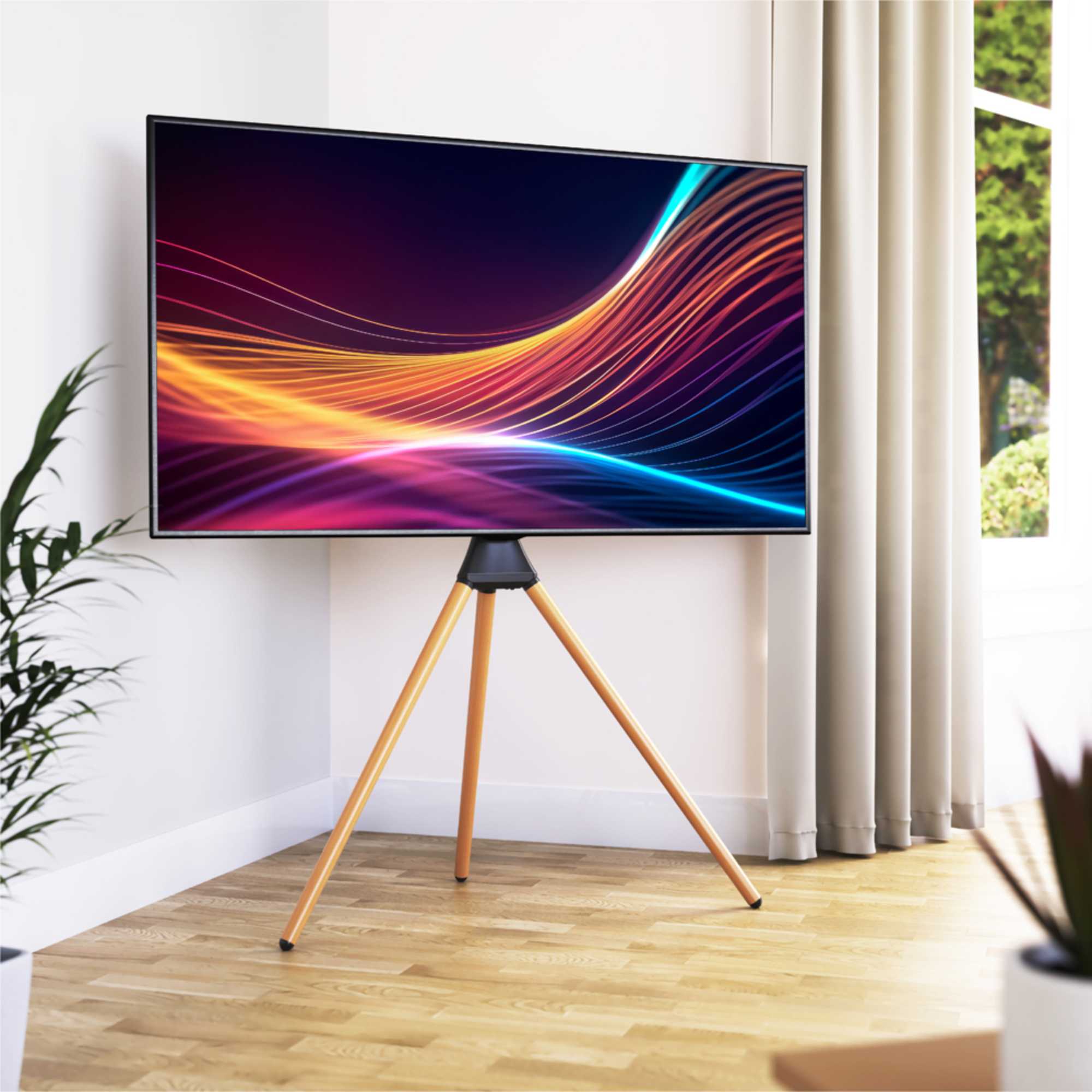 Camden Freestanding Tripod TV Stand up to 65"