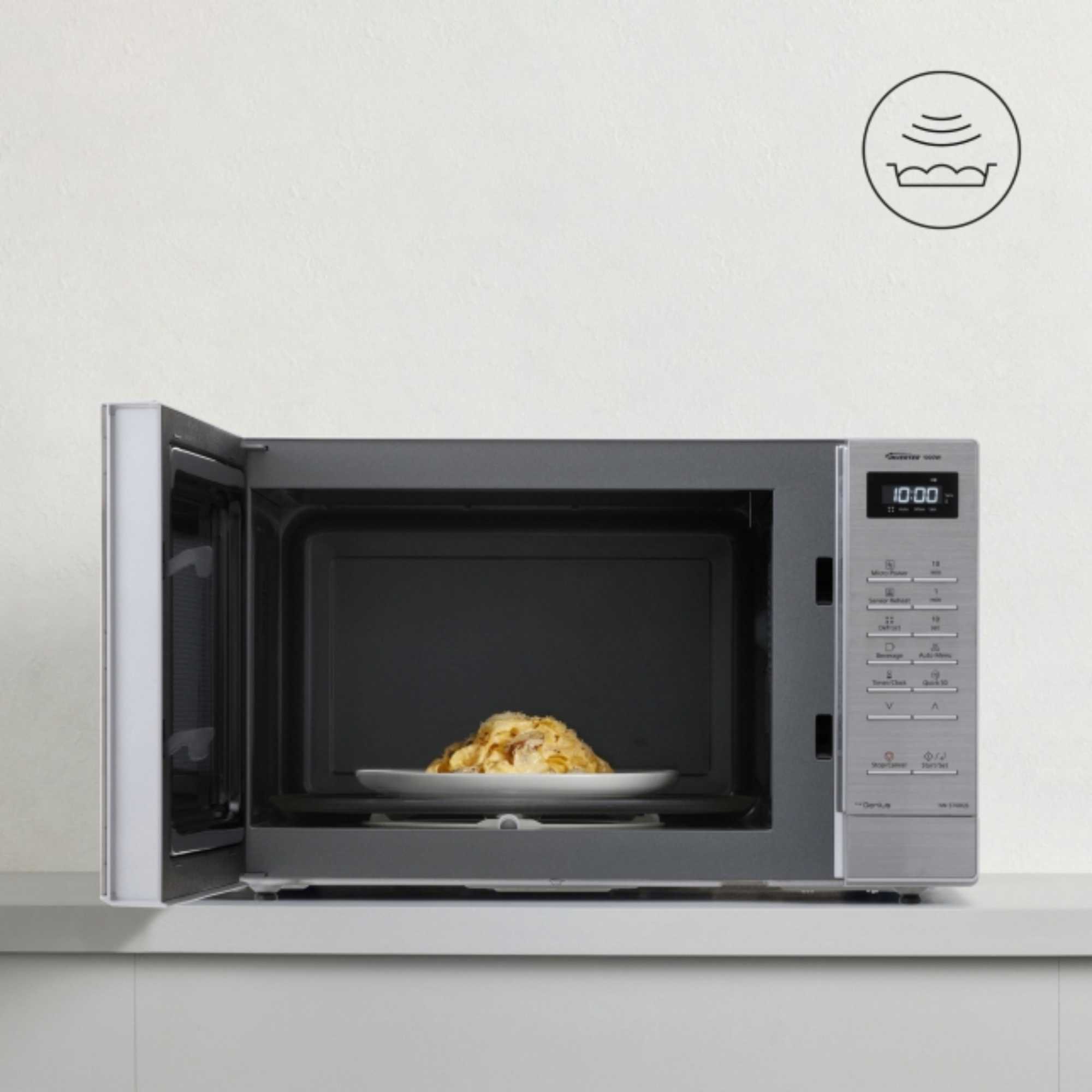 NN-ST68QS Inverter Solo 32L 1000W Microwave - Stainless Steel