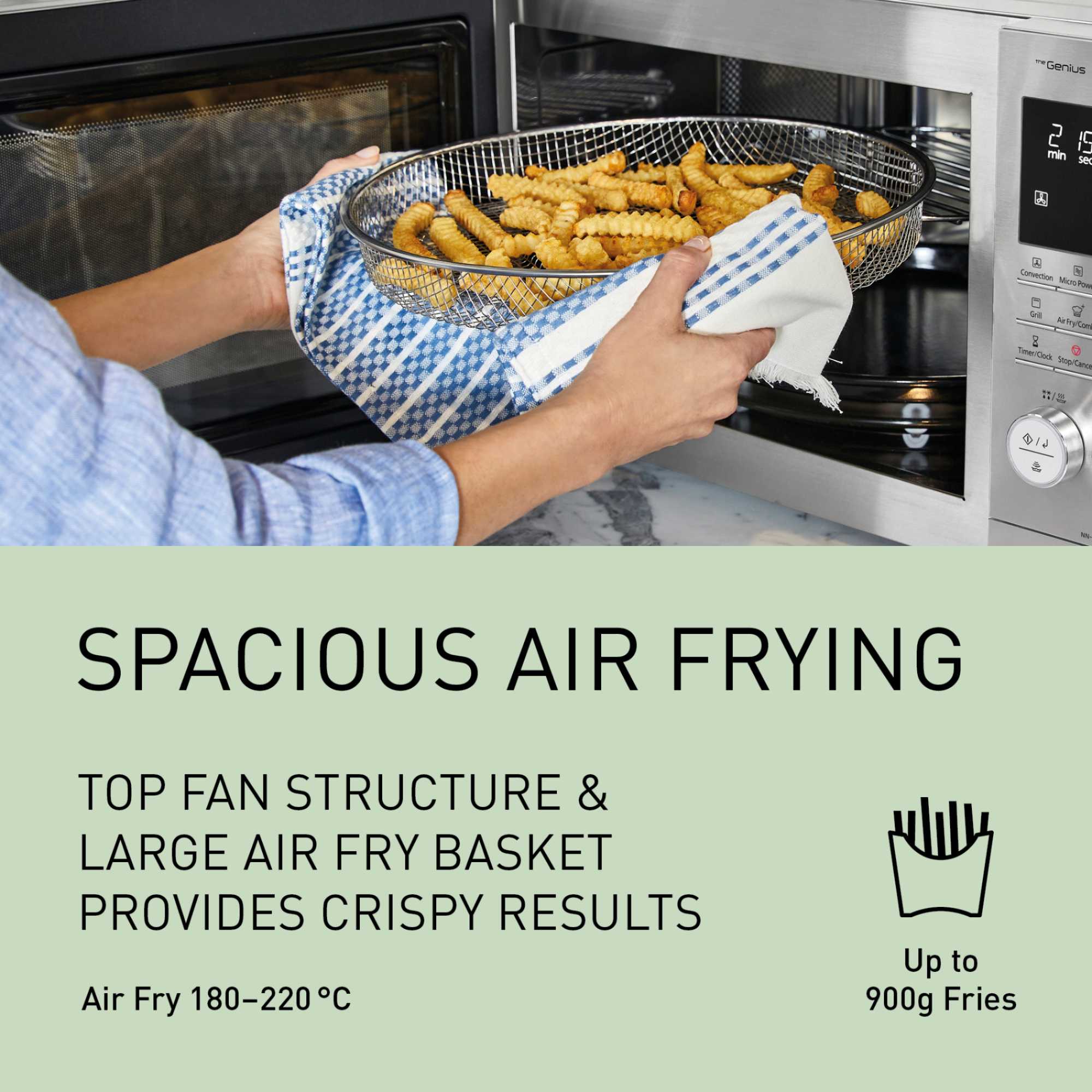 NN-CD88QSBPQ 34l 4-in-1 Air Fry Combi Microwave Oven