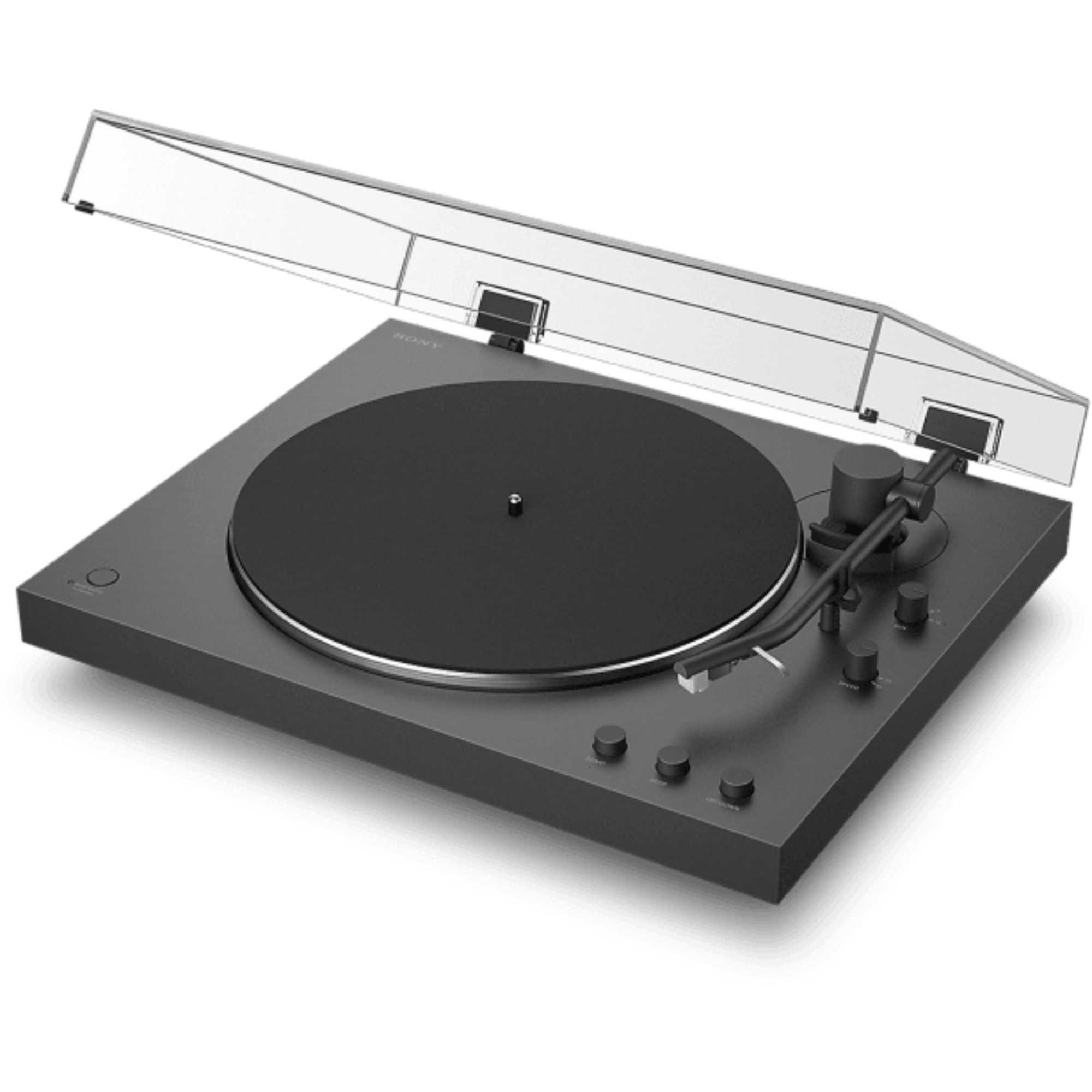 PS-LX3BT Full Auto Bluetooth Wireless Turntable - Black