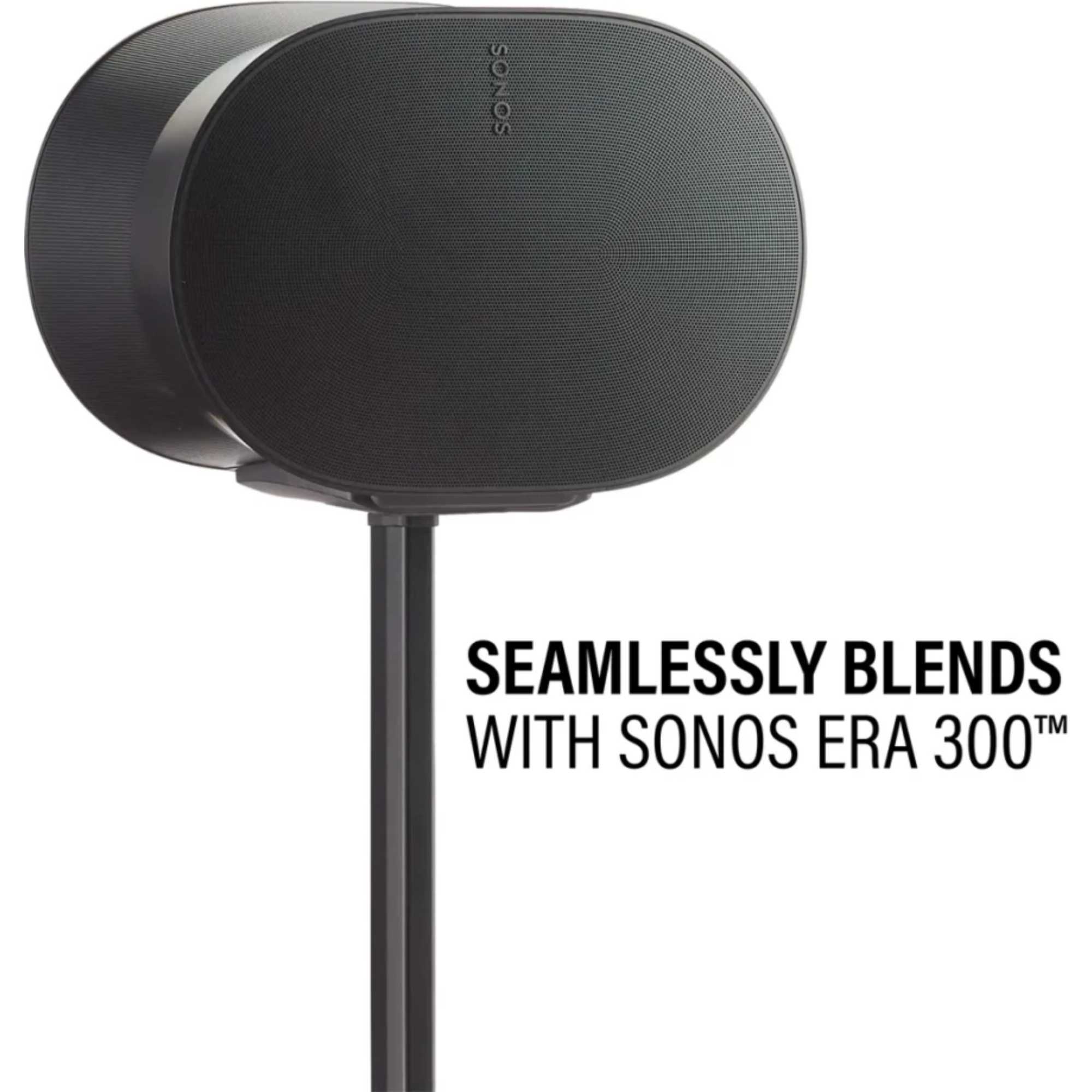 BSSEA2 Elite Height-Adjustable Speaker Stands for Sonos Era 300 and Era 100