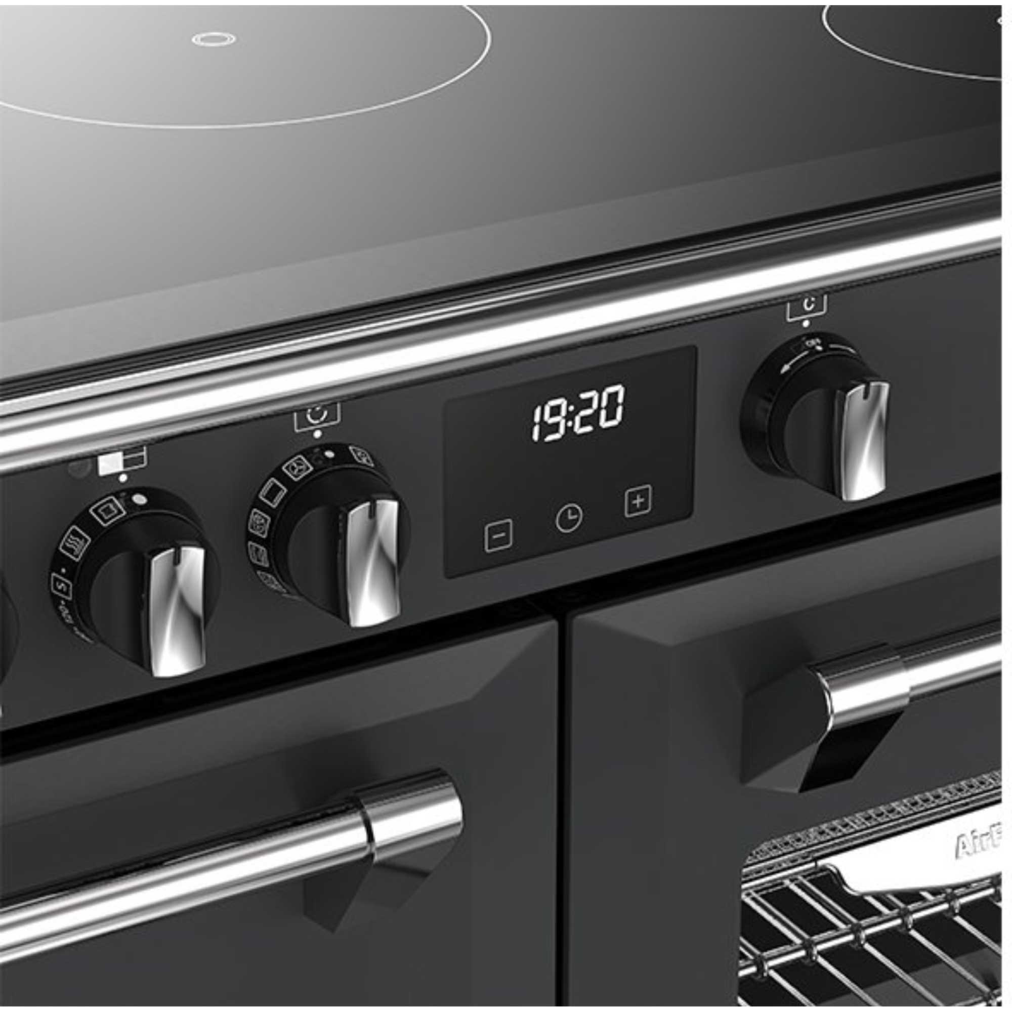 444412021 Richmond Deluxe 100Ei RTY Range Cooker - Anthracite