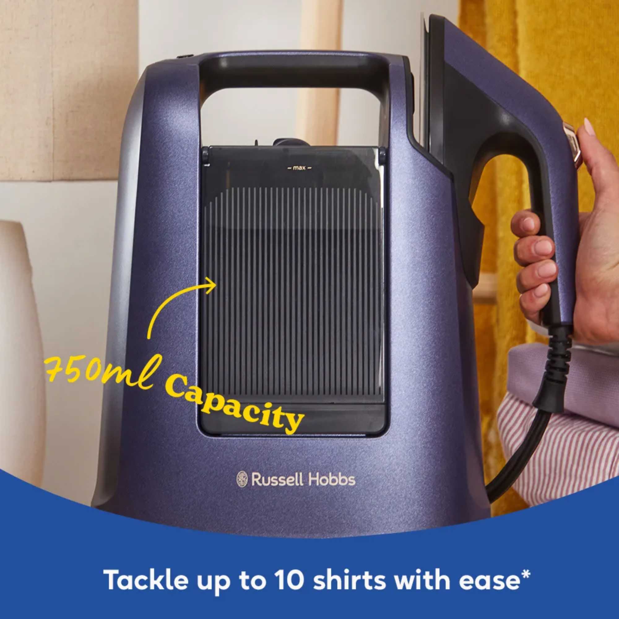 27600 Steam Genie Maestro 2-in-1 Handheld Steamer - Blue