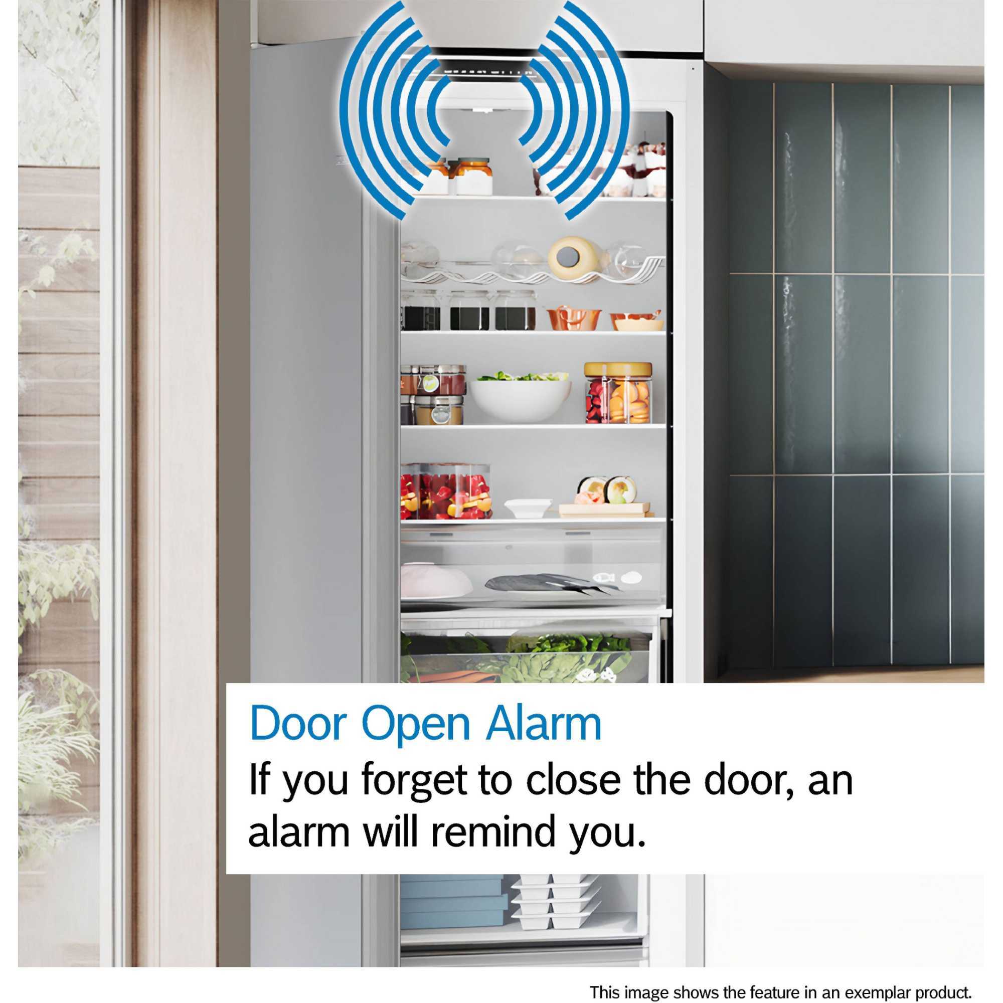 KIN86VSE0G Series 4 260l No Frost Integrated Fridge Freezer