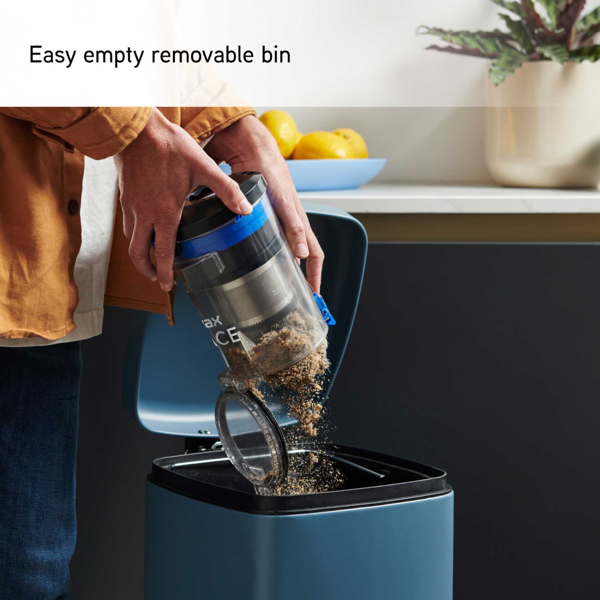 CLSV-PAKS Pace Cordless Vacuum Cleaner - Graphite/Blue