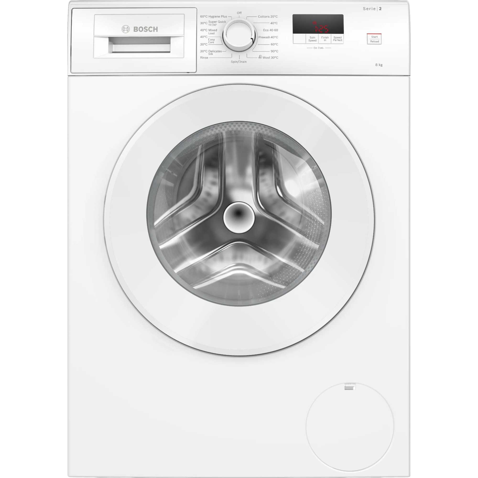 Series 2 8kg 1400rpm Washing Machine - WGE03408GB