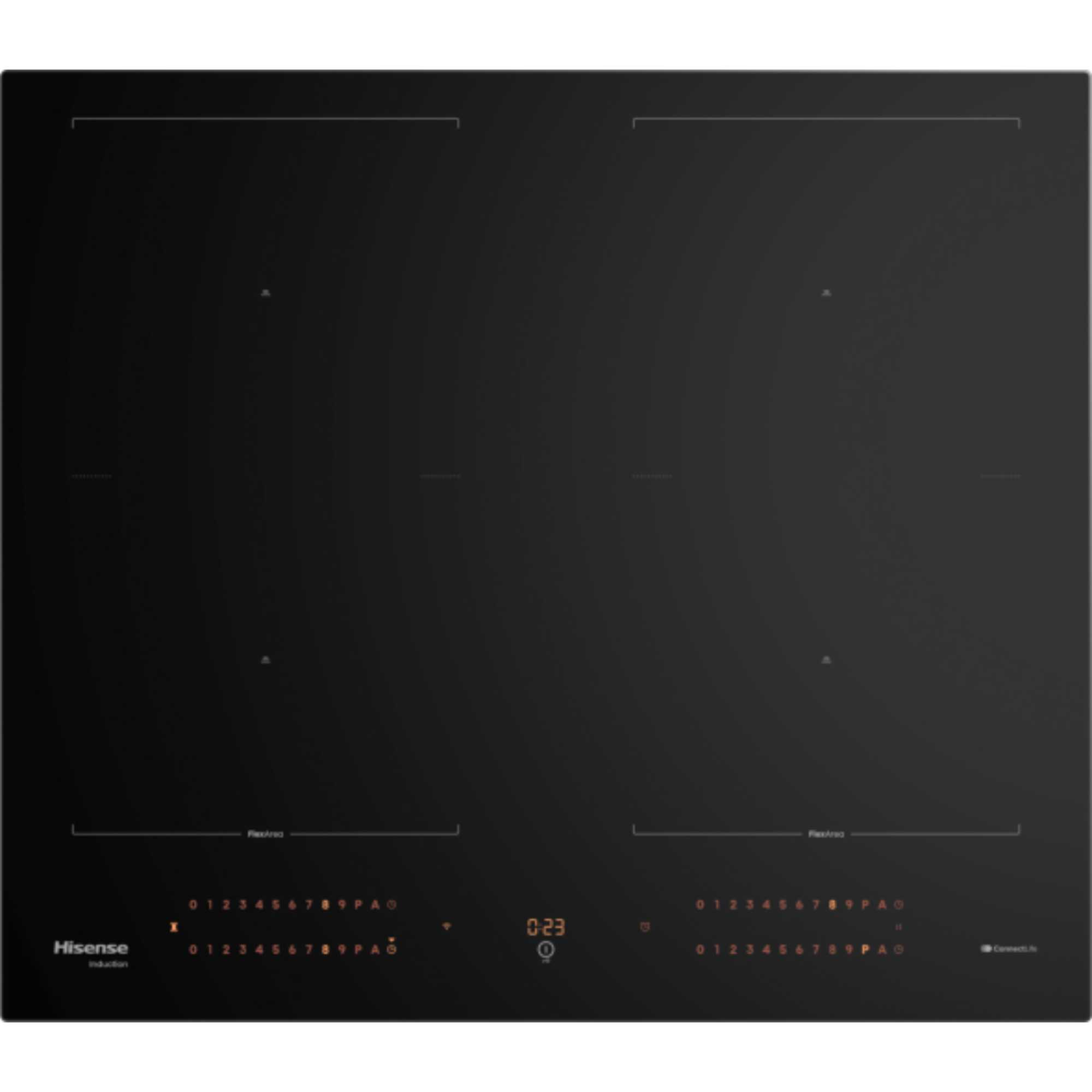 HI6443BSCWF Hi8 60cm 4 Zone Induction Hob - Black