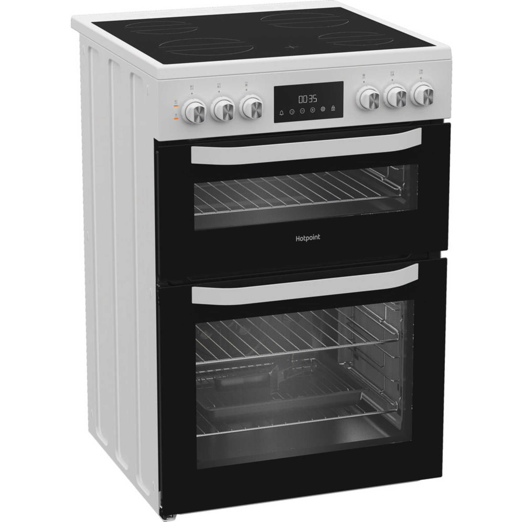 60cm Electric Single Oven Cooker - HTE6VDCW