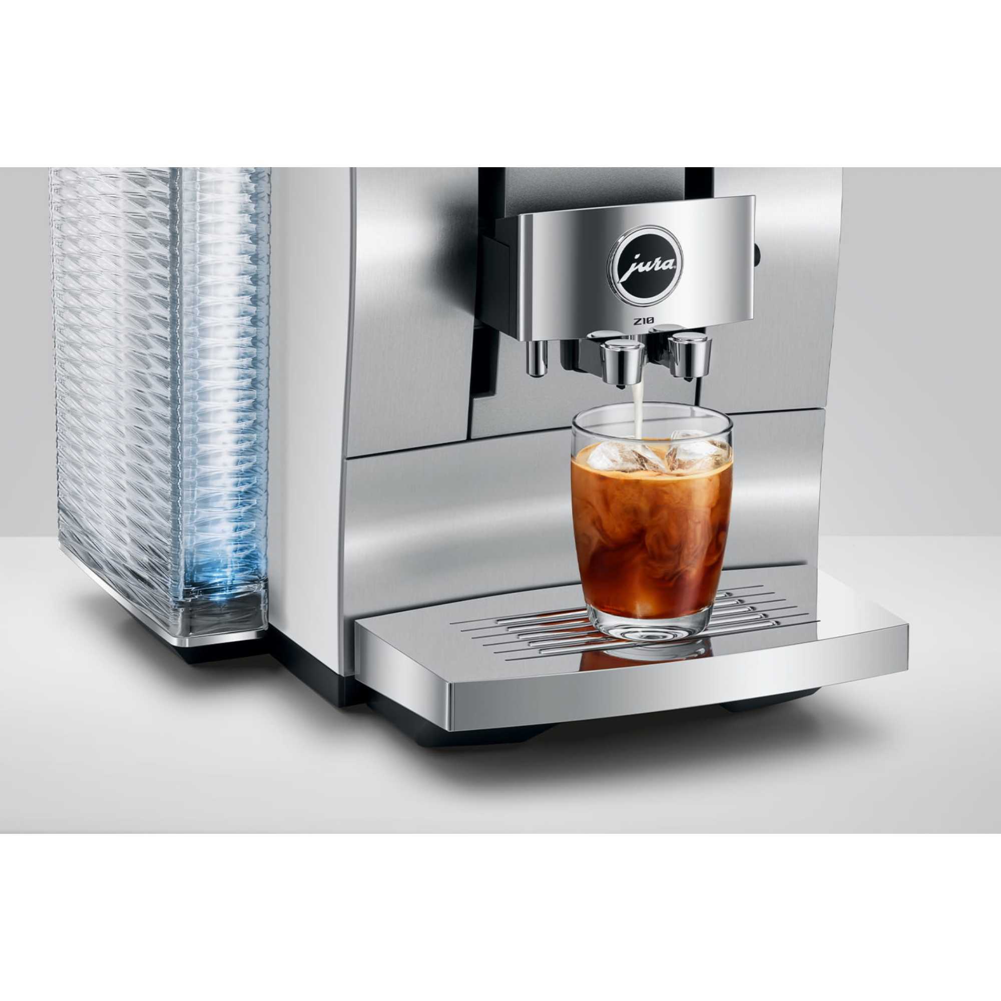 Z10 Automatic Bean To Cup Coffee Machine 15613 - Aluminium White