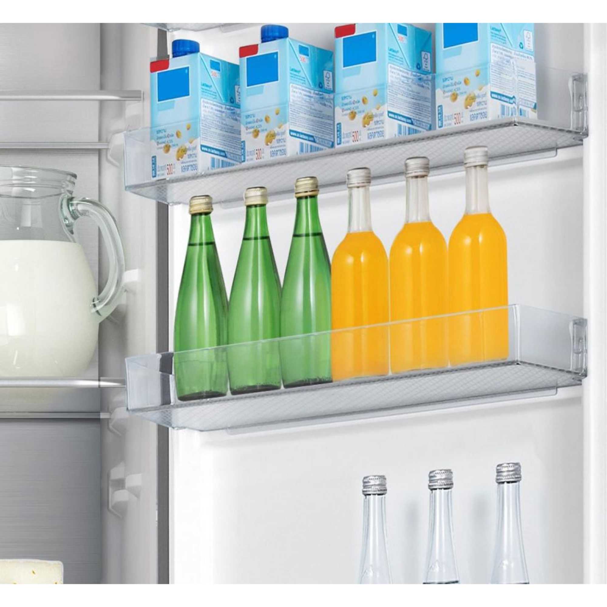 RB645N4BFE 495L Total No Frost - Freestanding Fridge Freezer - Black