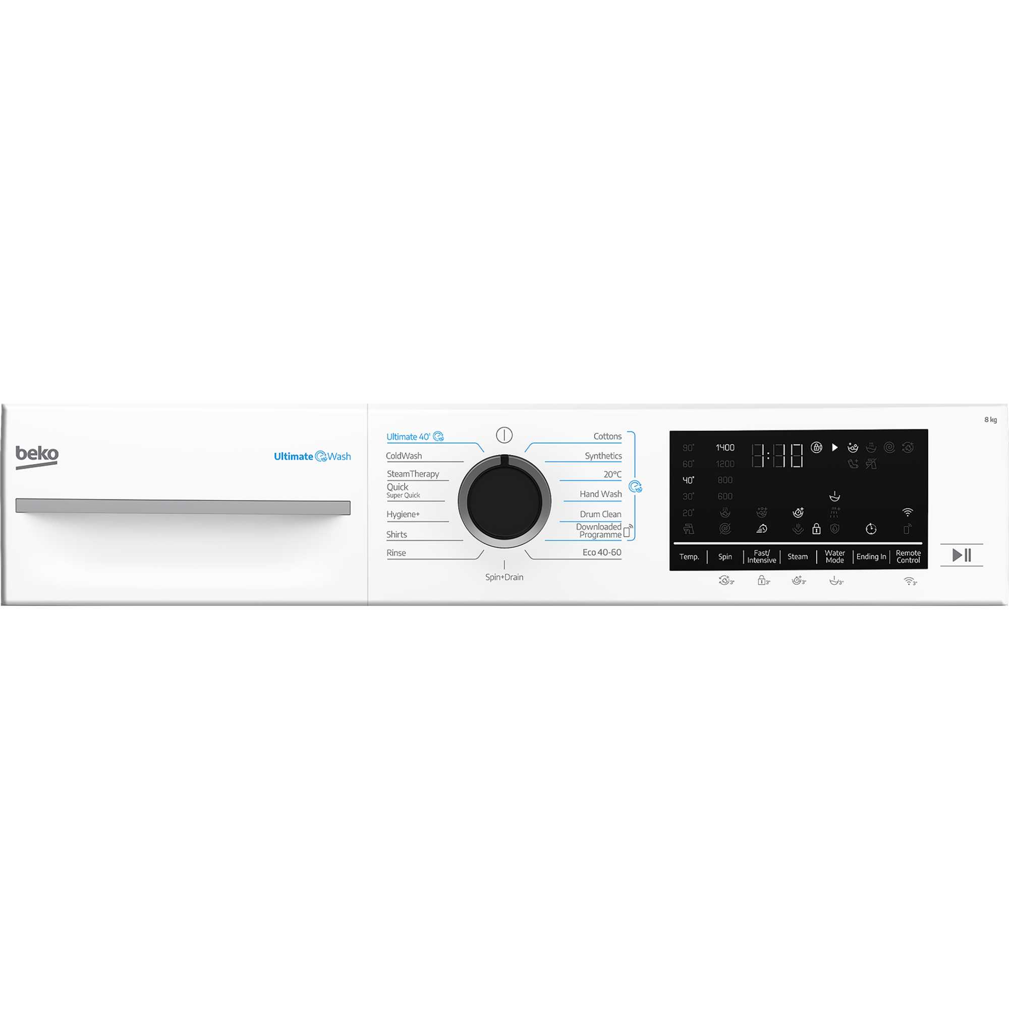 8kg 1400rpm Washing Machine - BM5WT6843TW