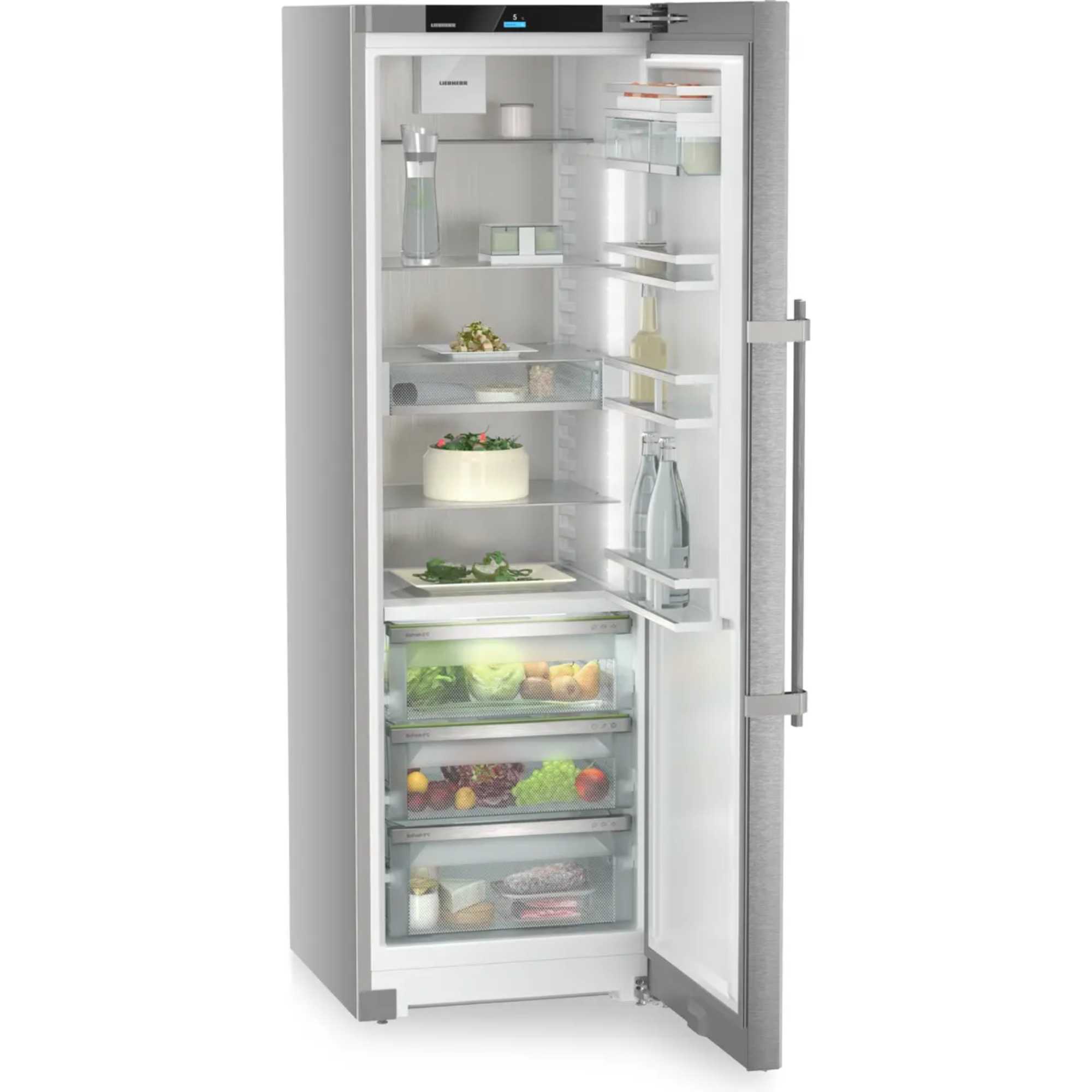 RBsdc 525i prime BioFresh 387l Smart Tall Larder Fridge - Stainless Steel
