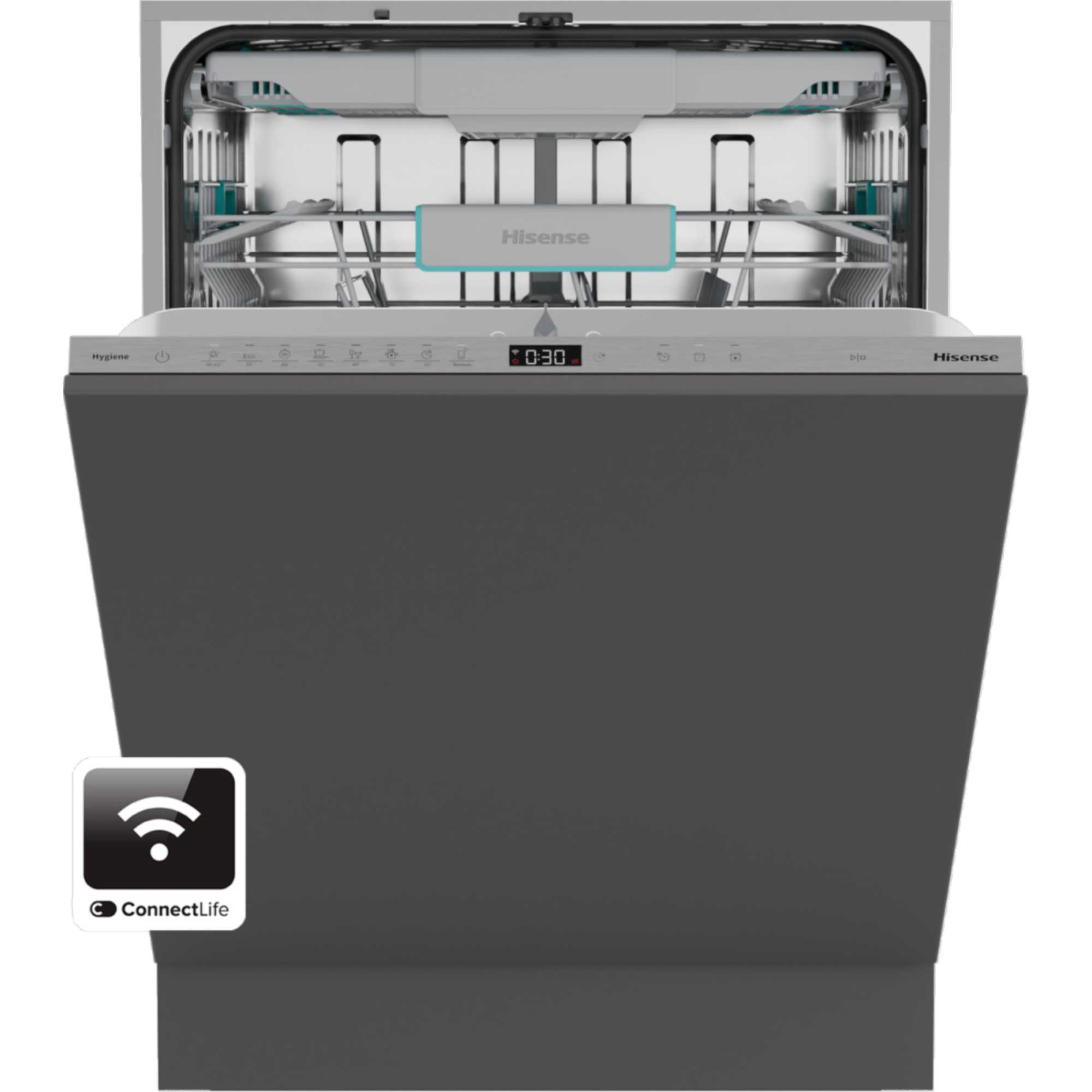HV673A60UK 60cm 16 Place Settings Fully Integrated Smart Dishwasher
