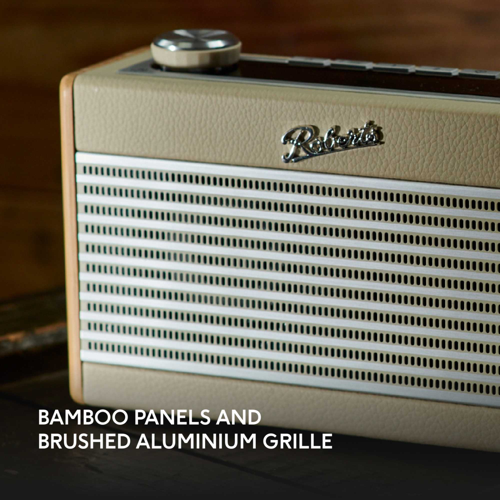 Rambler UNO DAB/DAB+/FM RDS Radio with Bluetooth - Pastel Cream