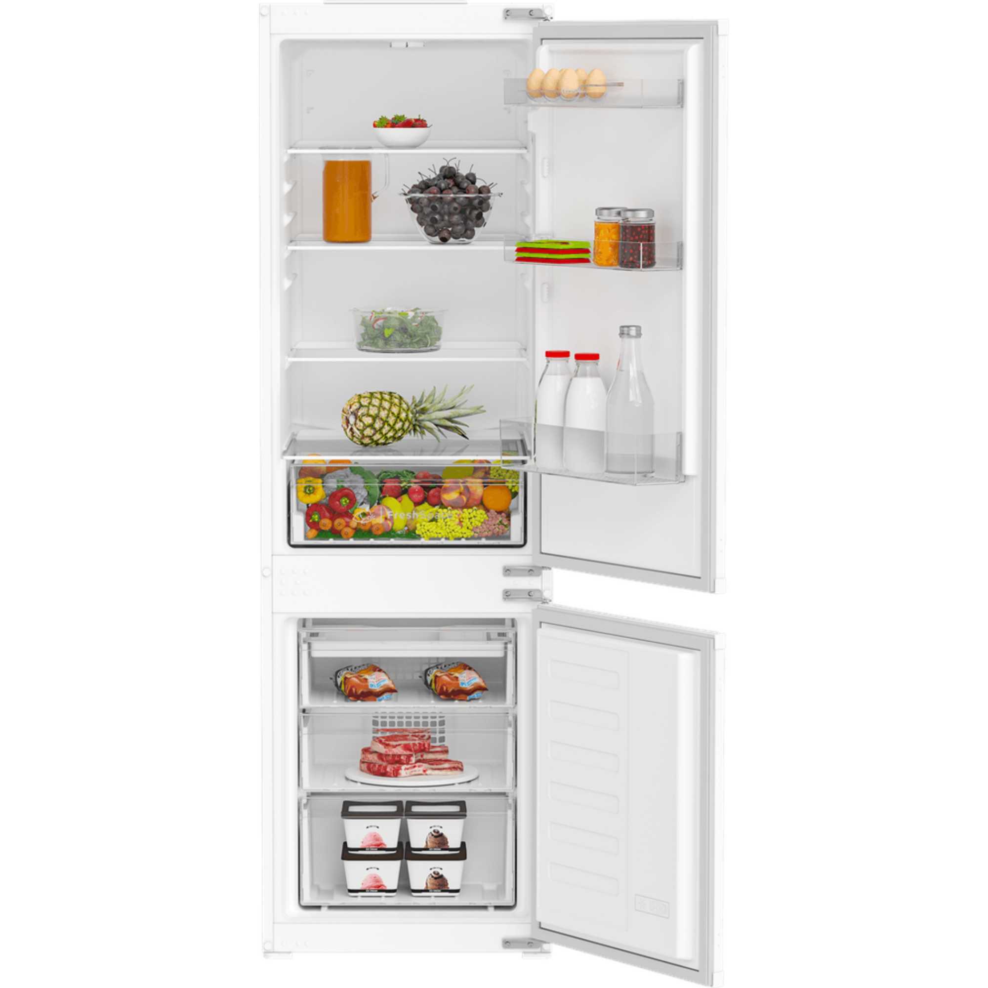 KINH 1271 B4UK 262l No Frost Integrated Fridge Freezer