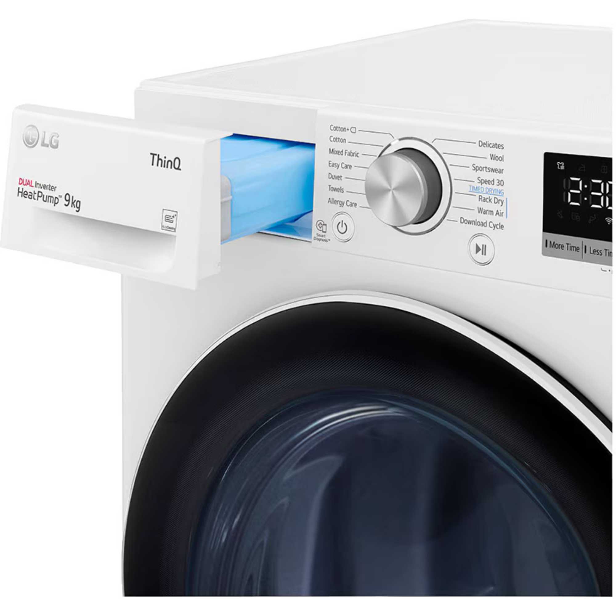 FDV709W DUAL Inverter 9kg Tumble Dryer - White
