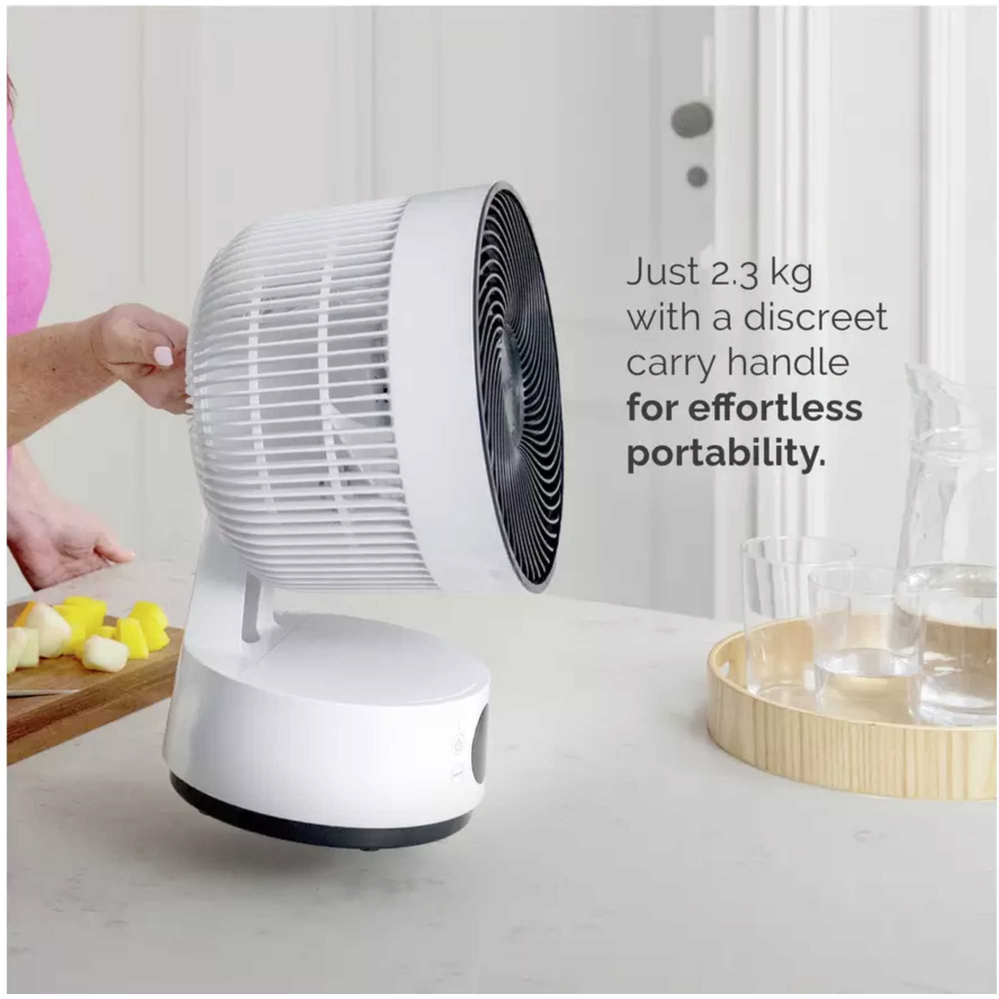 Sefte Air 8" Battery Operated Table Fan - SEFTE-8