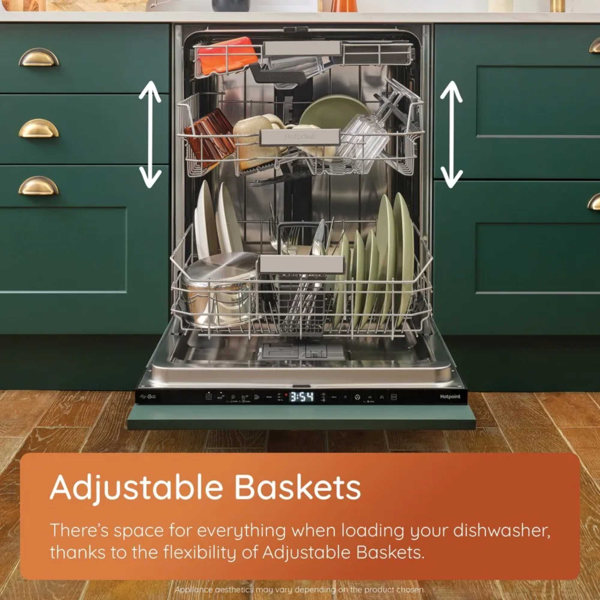 Fully Integrated Full-Sized Dishwasher - HP2IFC14BN6UK