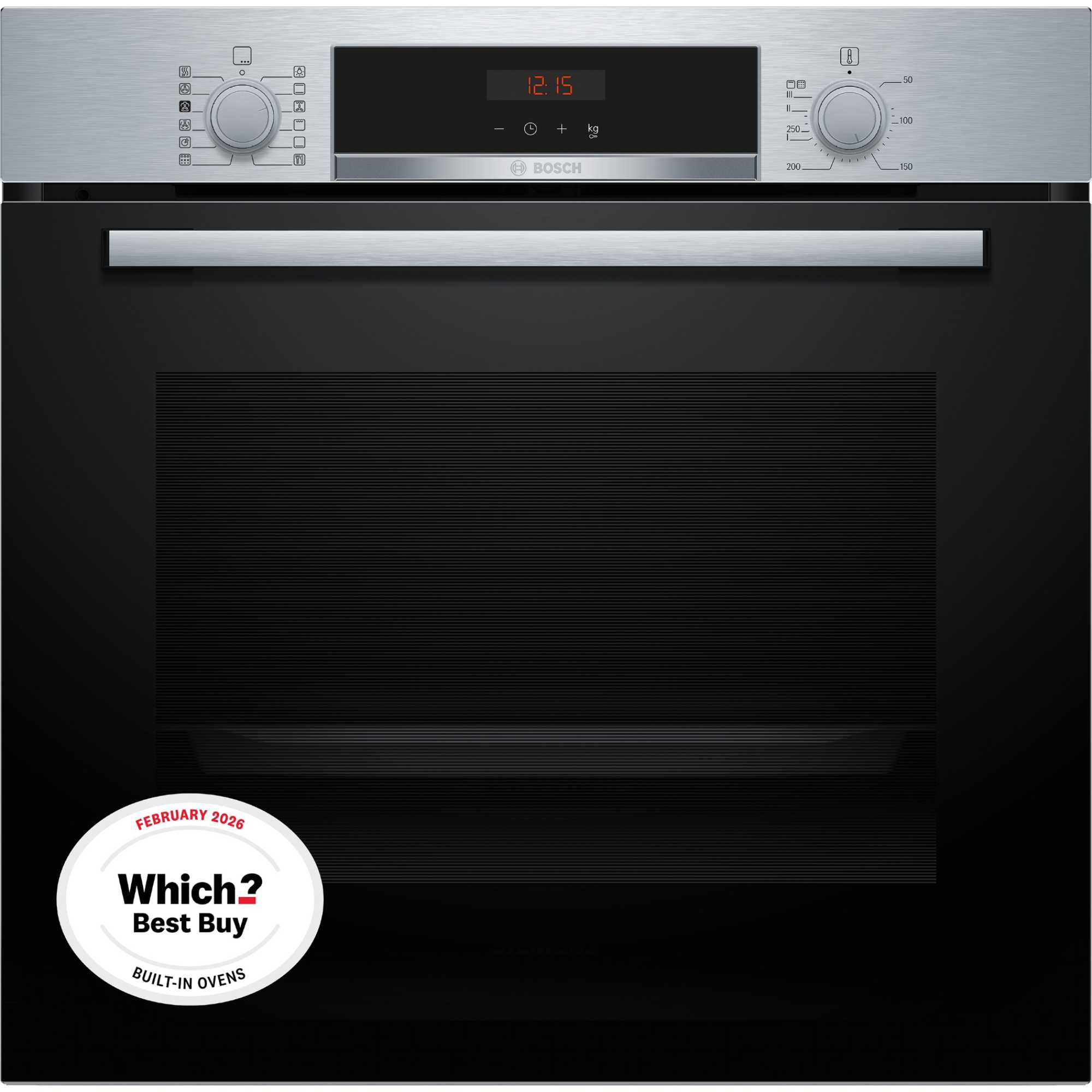 Series 4 HQA574BS3B Built-in Single Oven with Steam Function - Stainless Steel