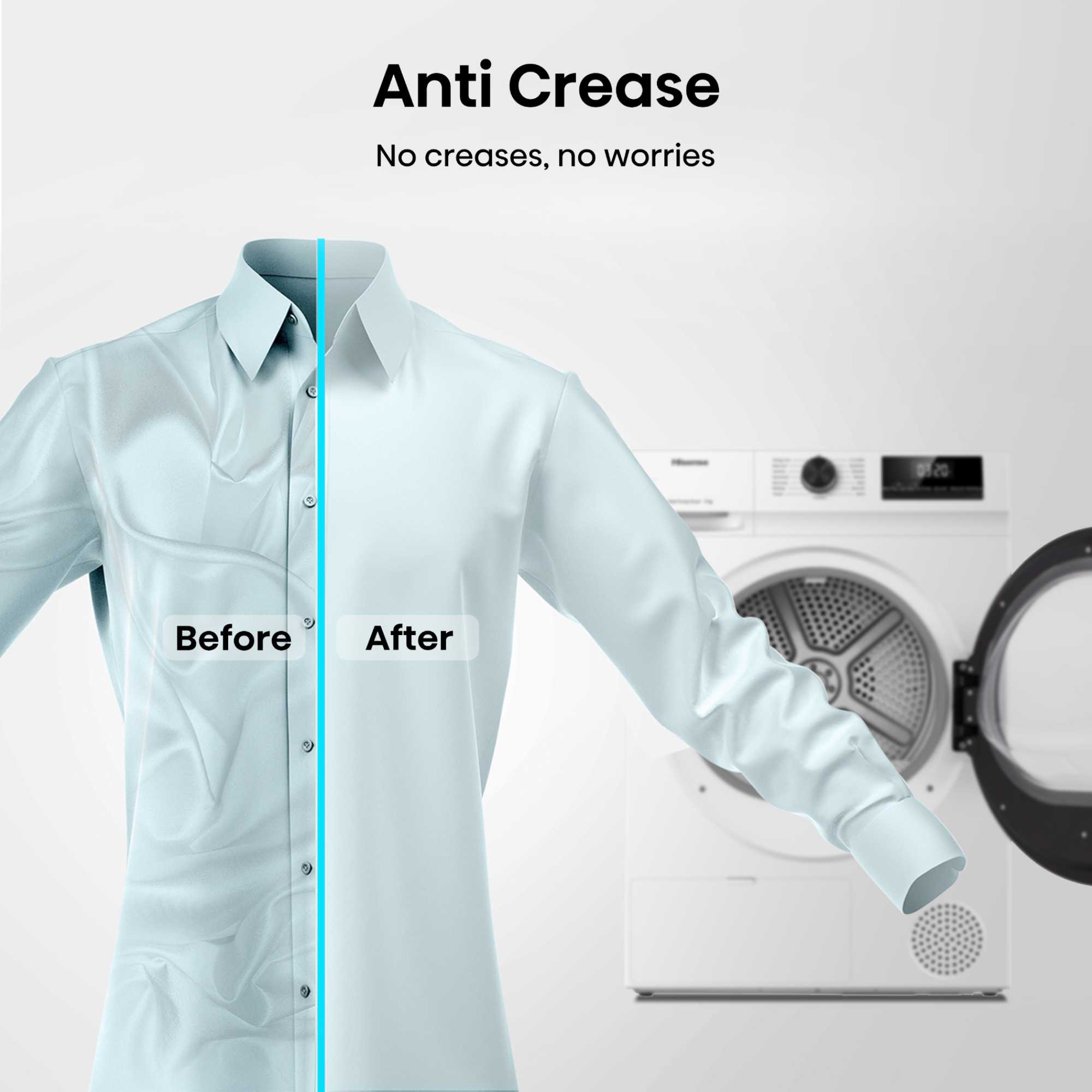 DH1Q902BW2 9kg Heat Pump Tumble Dryer - White