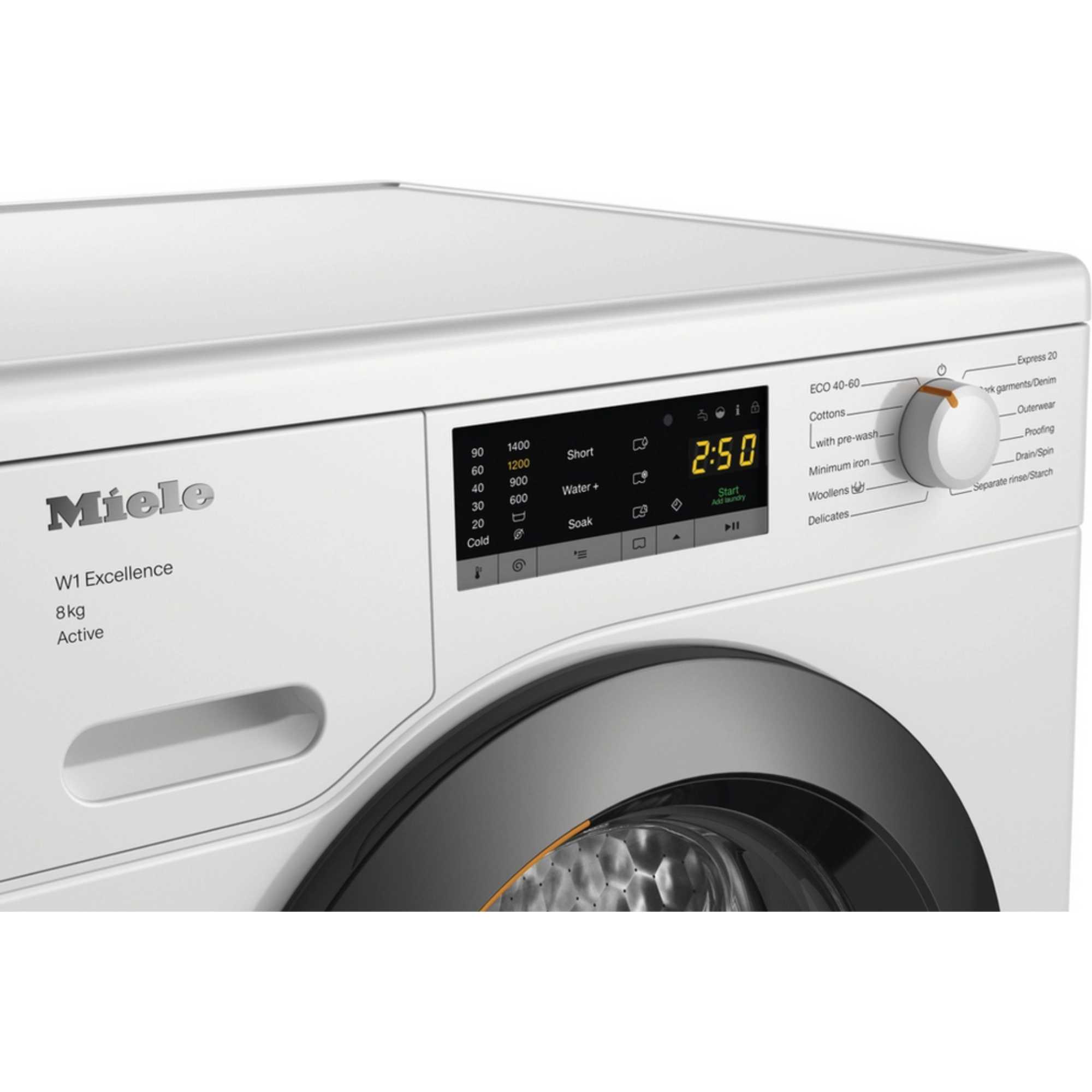 WEA125 WCS 8kg 1400 Spin Washing Machine - White