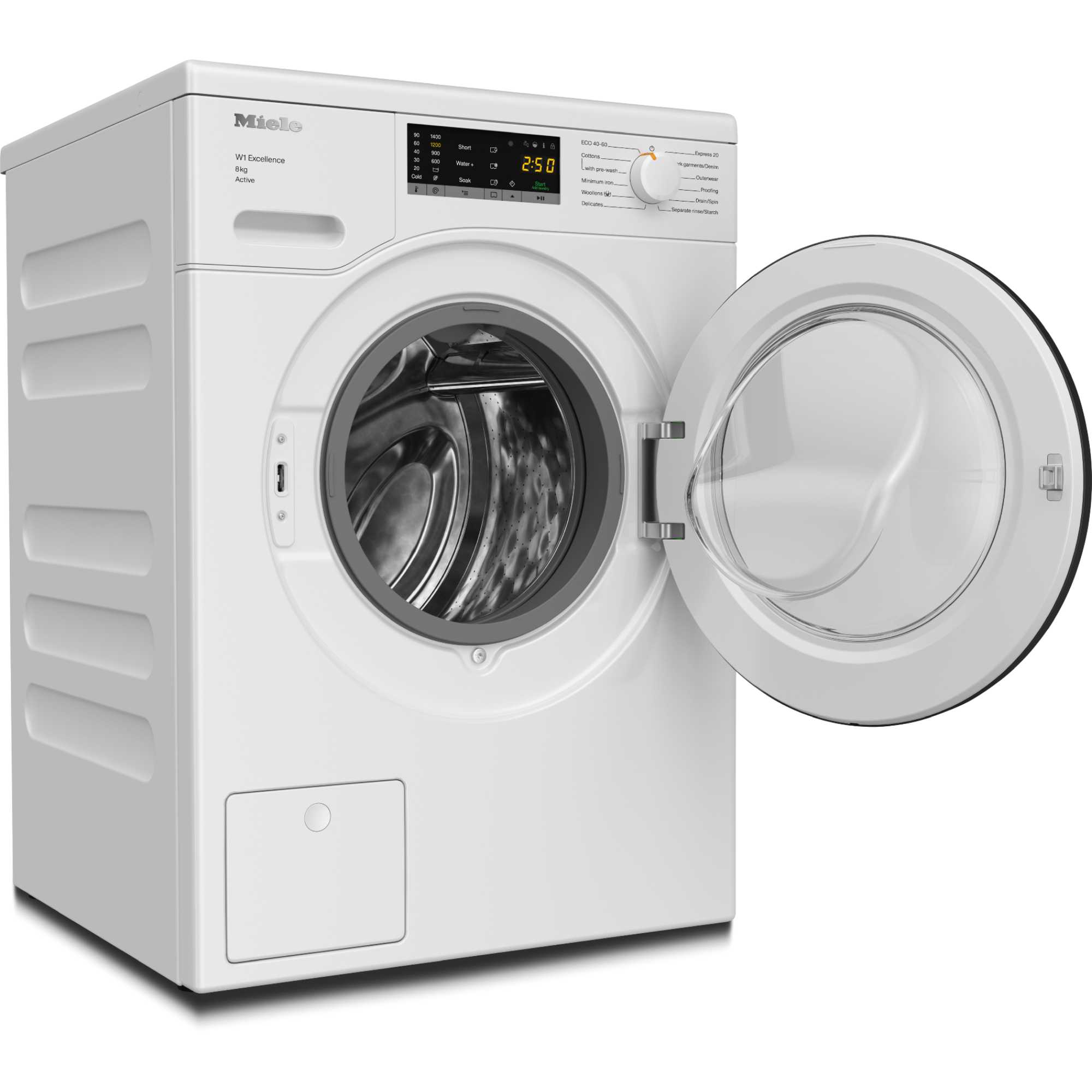 8kg 1400rpm Washing Machine - WEA125 WCS