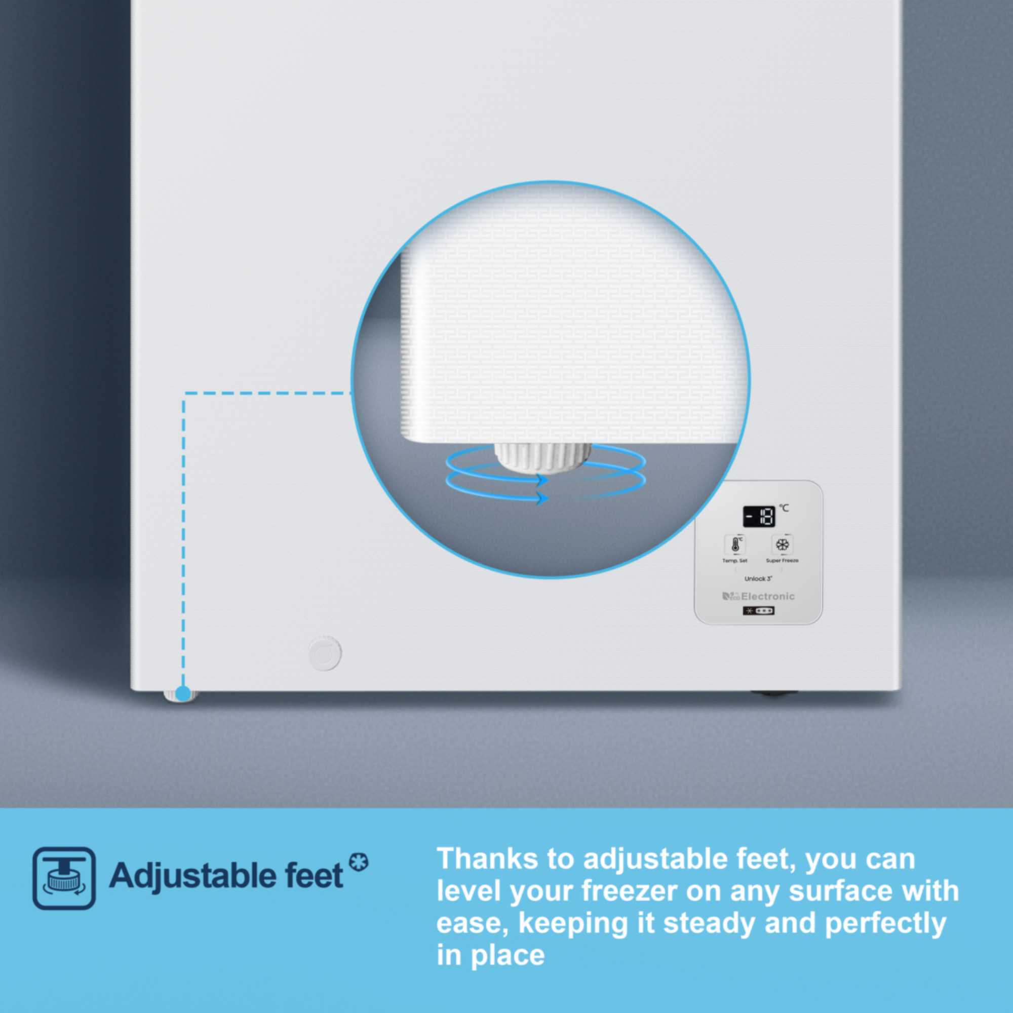 MCF145E 141L Chest Freezer
