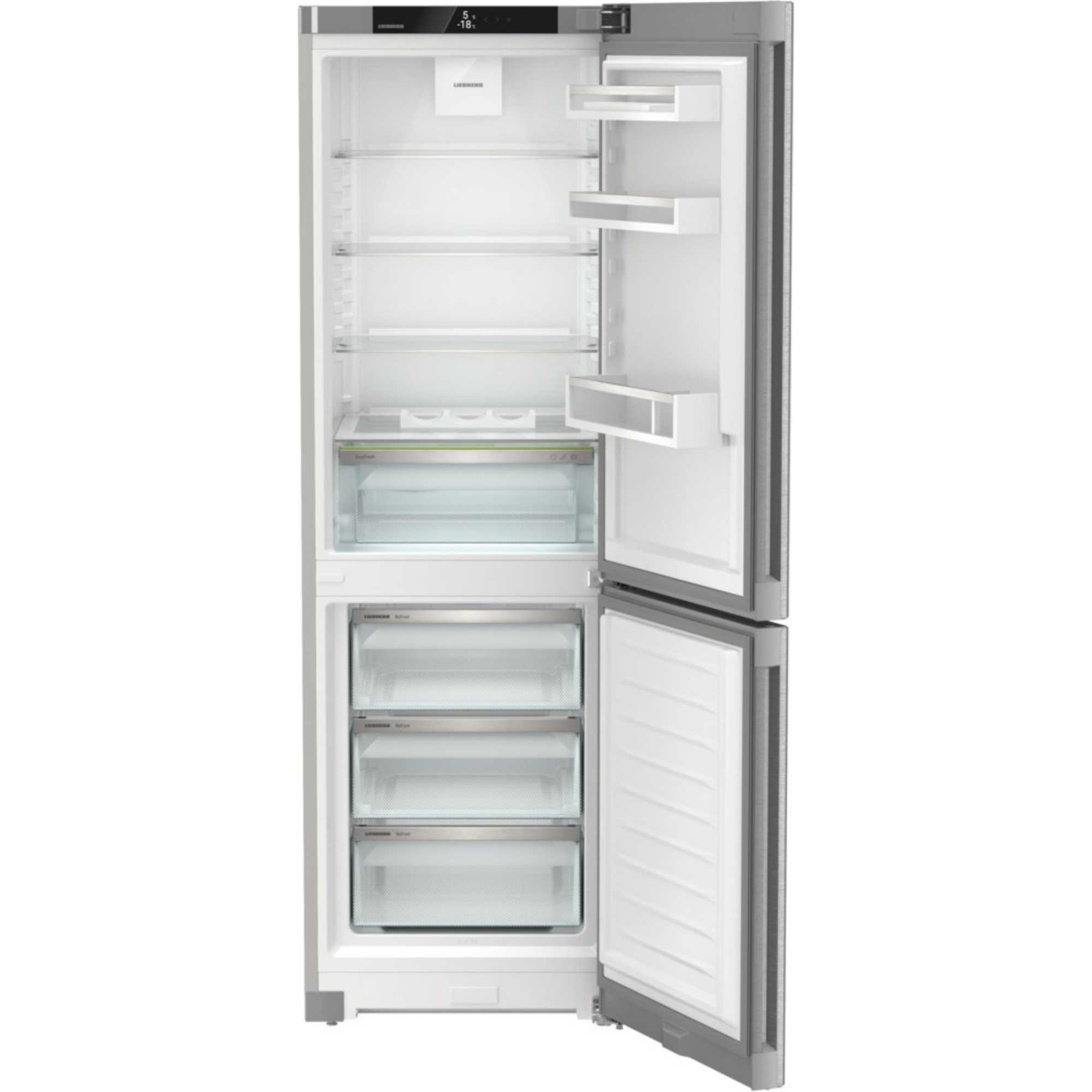Fridge Freezer 60/40 NoFrost - Silver - CNsdc 5203
