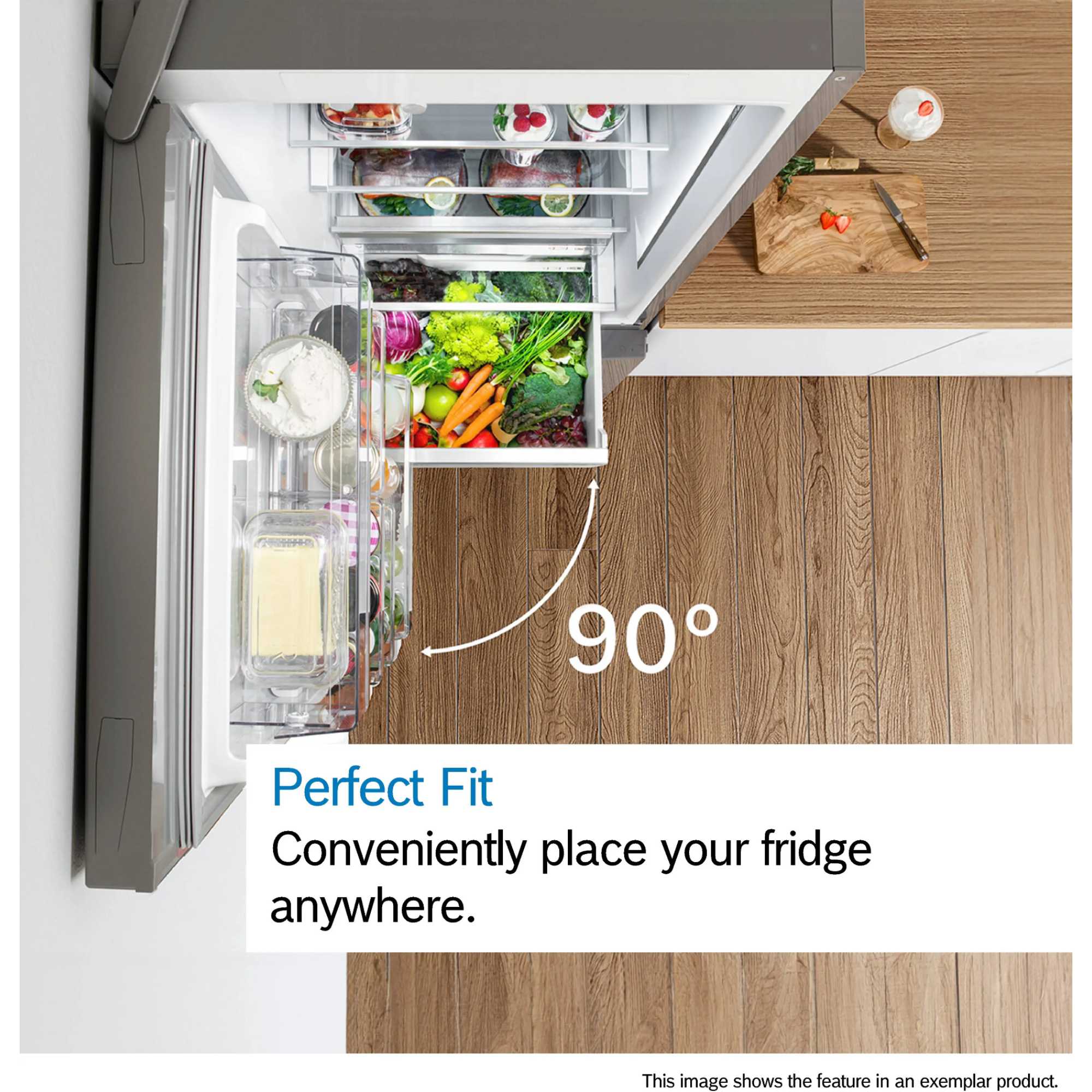 KGN33NLEBG Series 2 282l Total No Frost Fridge Freezer - Stainless Steel